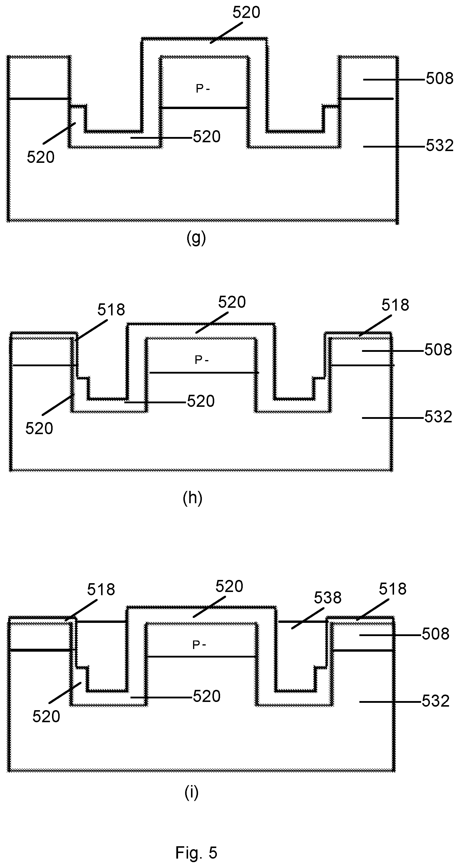 Patent US12317561 Figure 6 – SIC MOSFET structures with asymmetric trench oxide