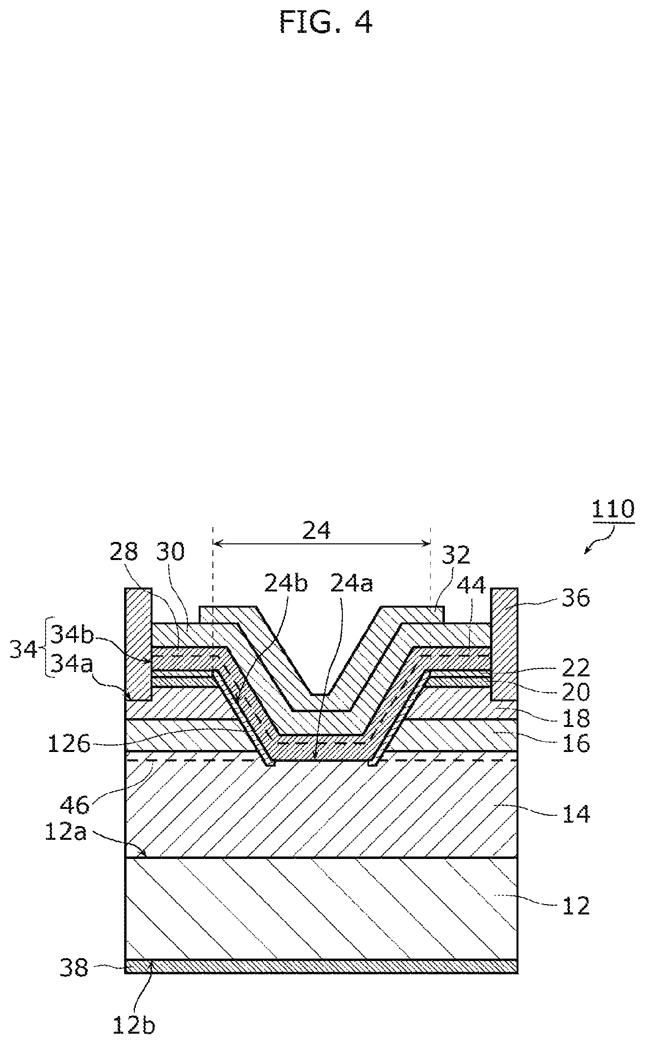 Patent US12317563 Figure 6 – Nitride semiconductor device
