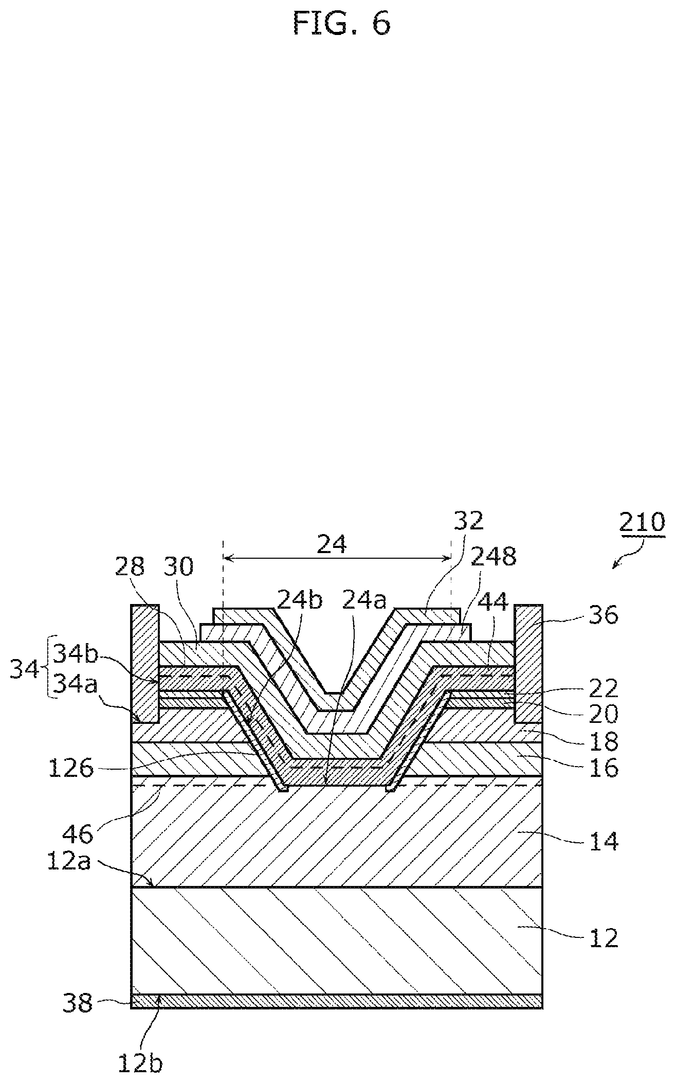 Patent US12317563 Figure 8 – Nitride semiconductor device
