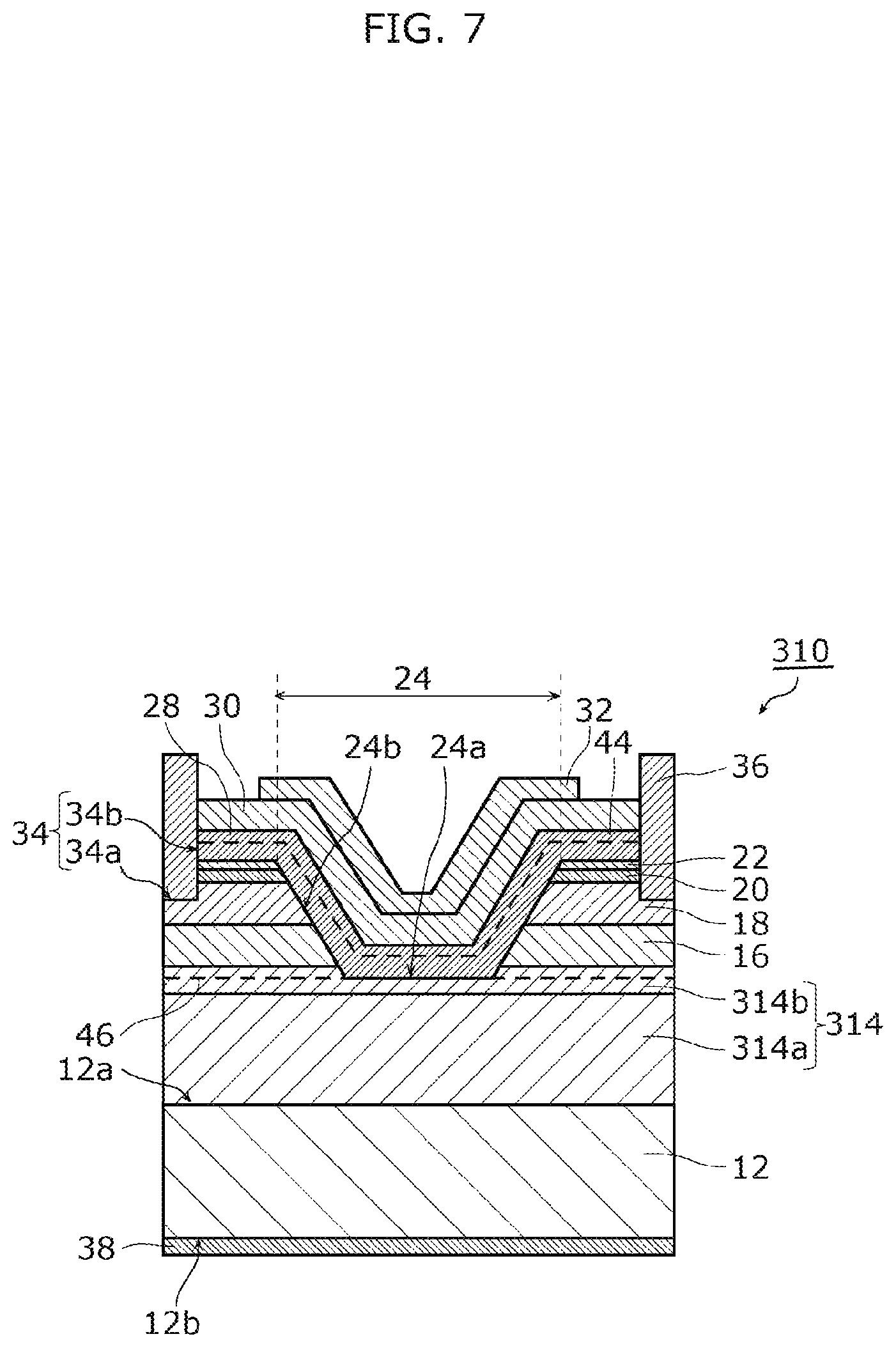 Patent US12317563 Figure 9 – Nitride semiconductor device