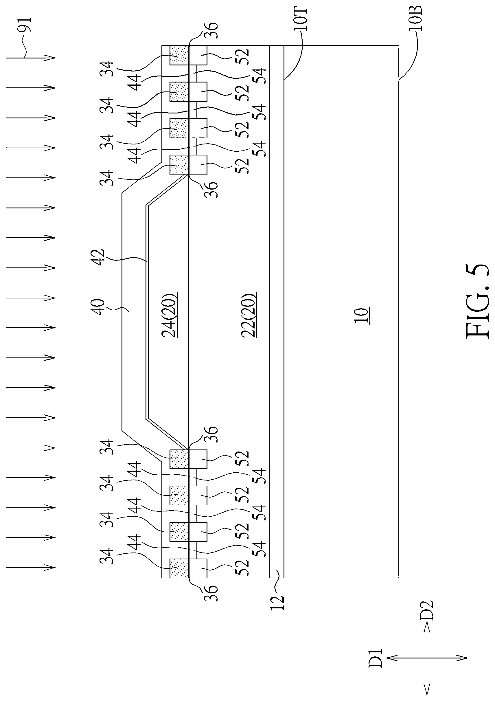 Patent US12317565 Figure 5 – Manufacturing method of semiconductor device