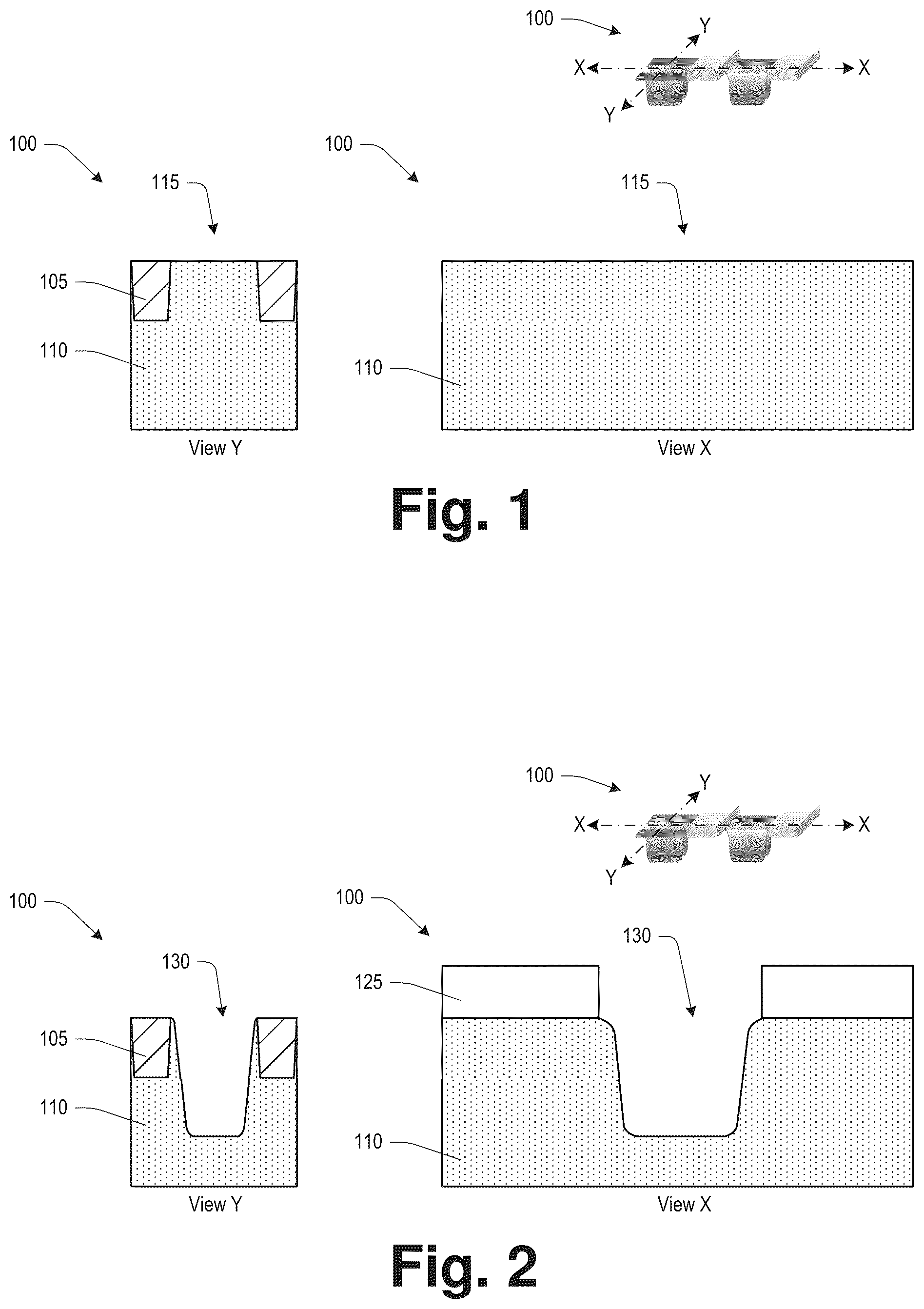 Patent US12317568 Figure 1 – Semiconductor structure including source/drain regions at different levels within semiconductor layer and method of manufacture