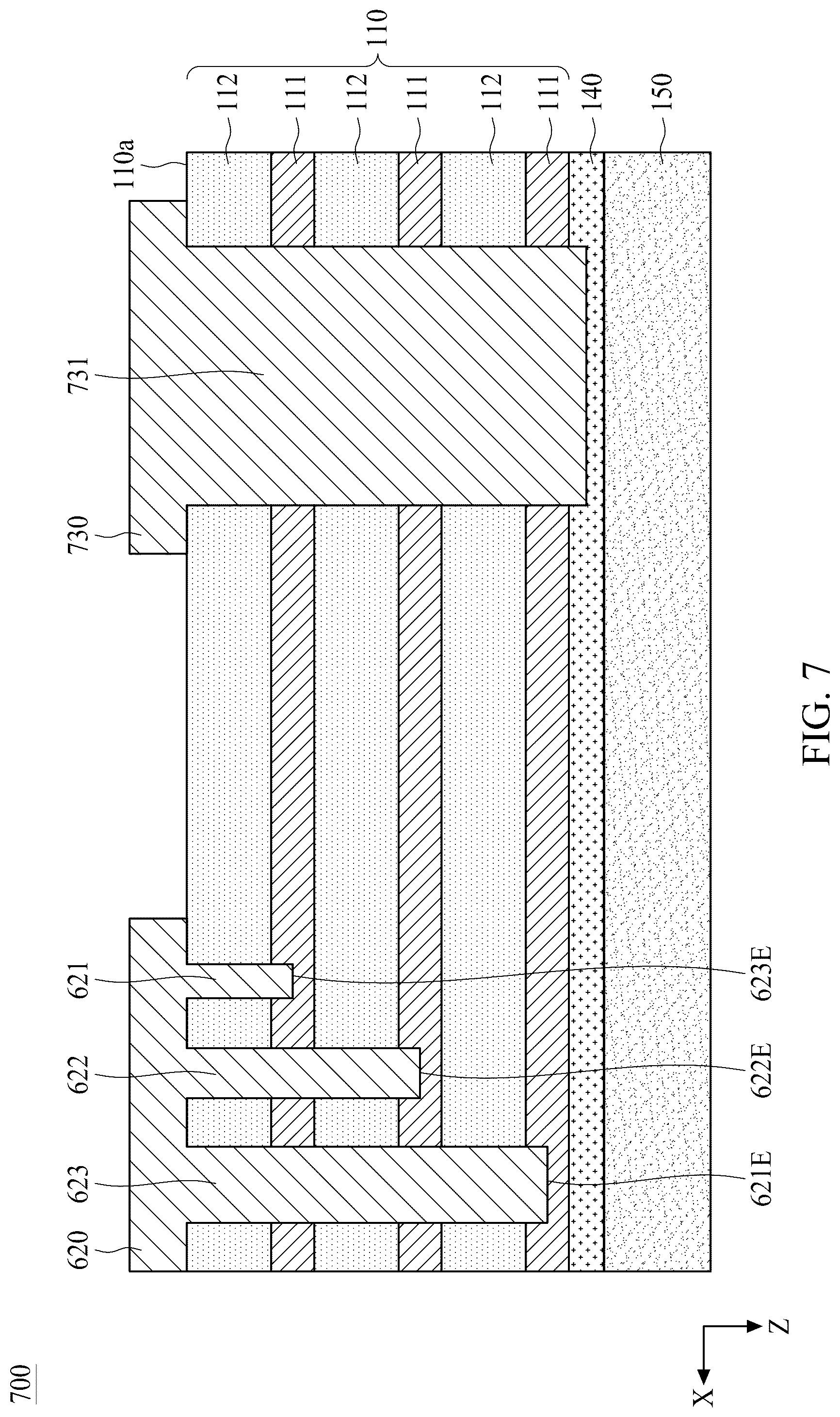 Patent US12317569 Figure 9 – Semiconductor device with multichannel heterostructure and manufacturing method thereof