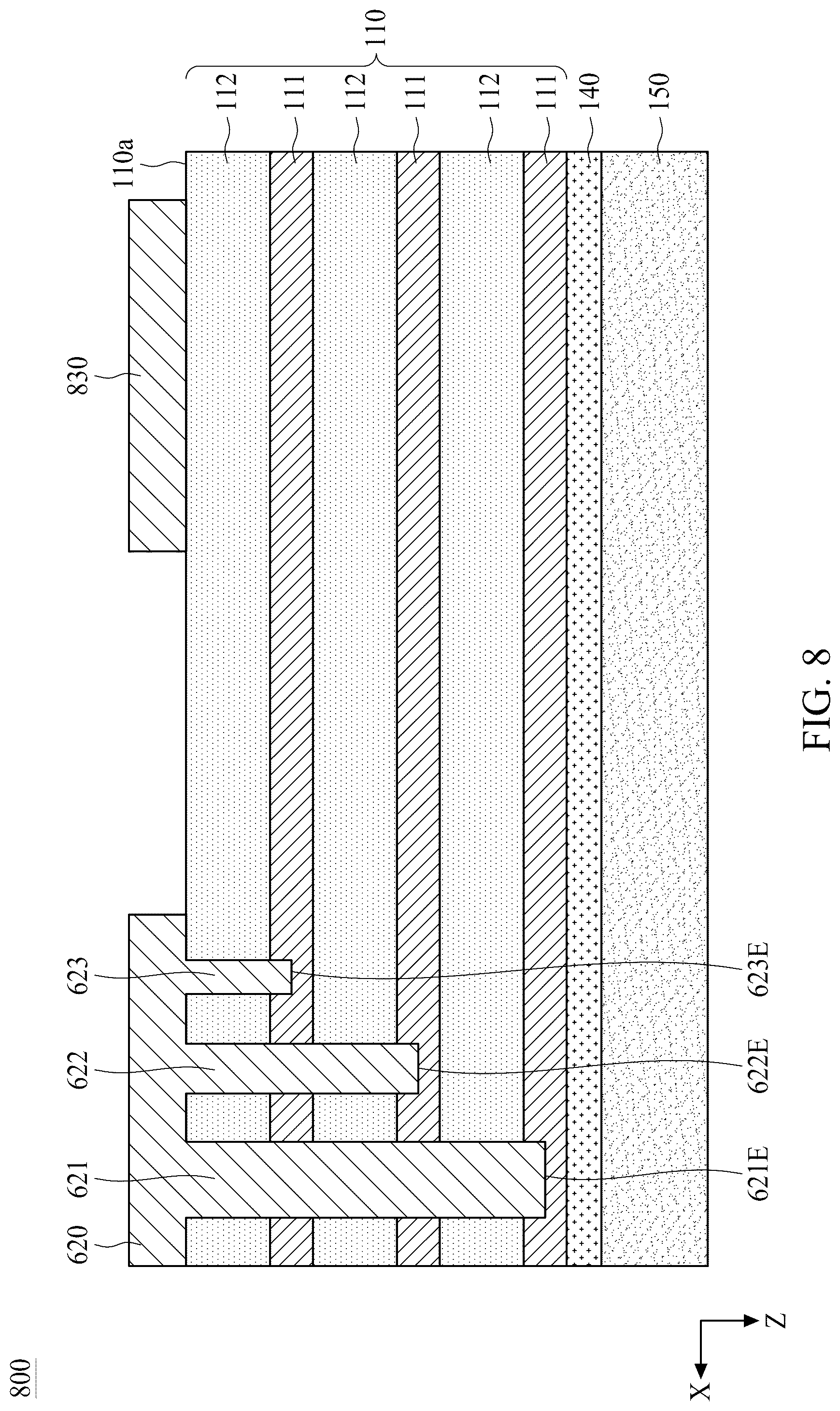 Patent US12317569 Figure 10 – Semiconductor device with multichannel heterostructure and manufacturing method thereof