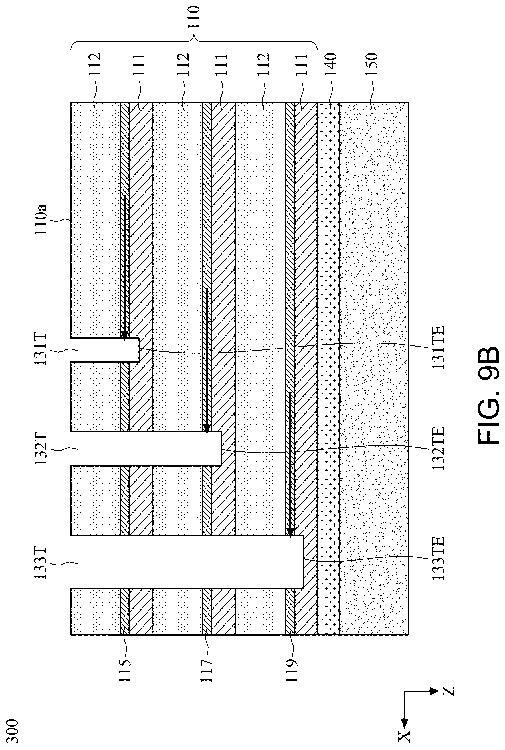 Patent US12317569 Figure 12 – Semiconductor device with multichannel heterostructure and manufacturing method thereof