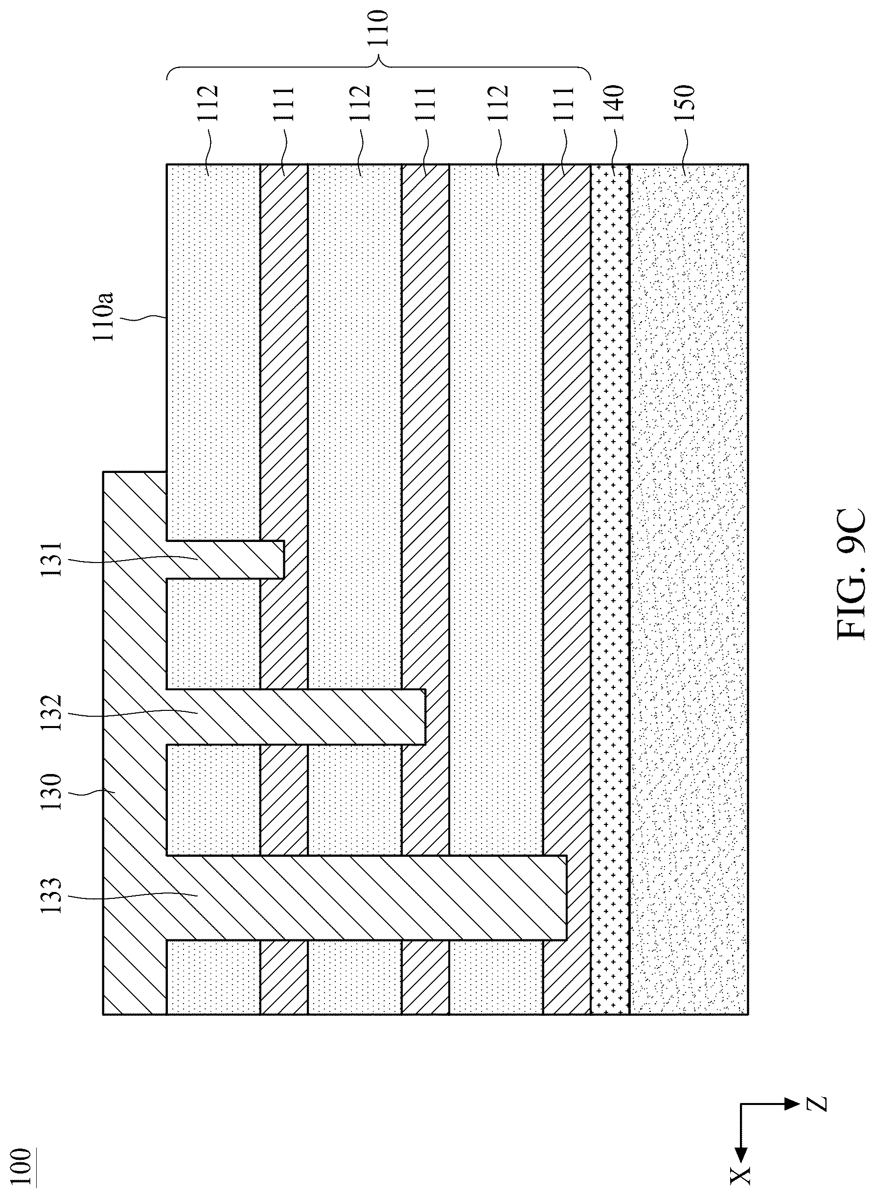 Patent US12317569 Figure 13 – Semiconductor device with multichannel heterostructure and manufacturing method thereof