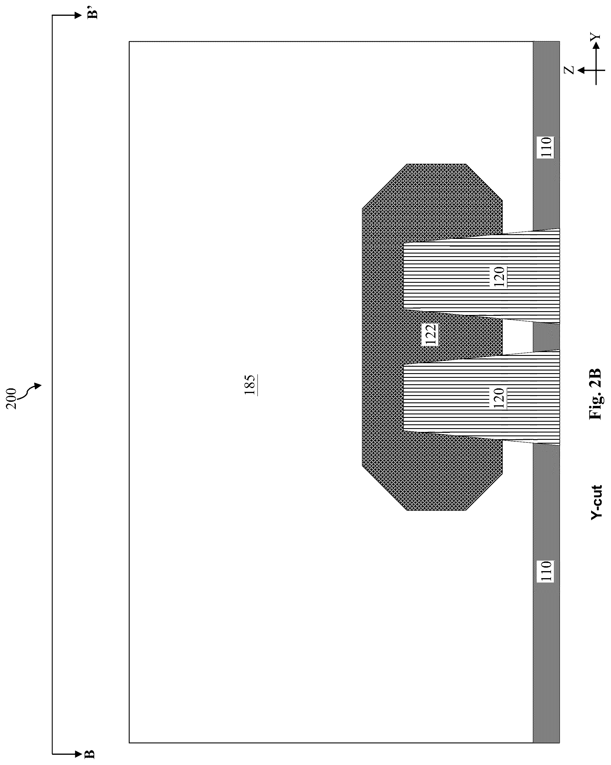 Patent US12317570 Figure 4 – Protective liner for source/drain contact to prevent electrical bridging while minimizing resistance