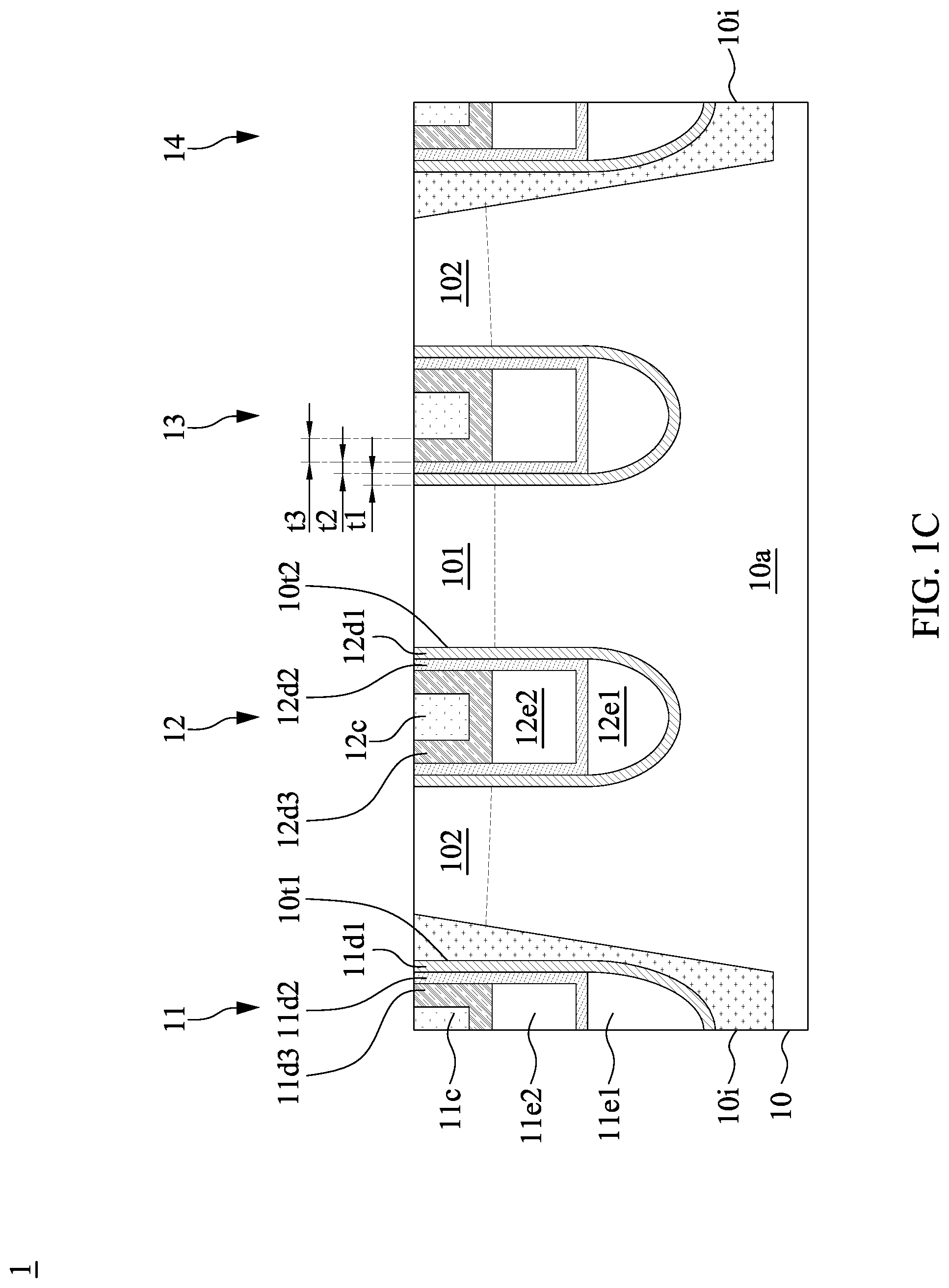 Patent US12317571 Figure 3 – Semiconductor device and method for manufacturing the same