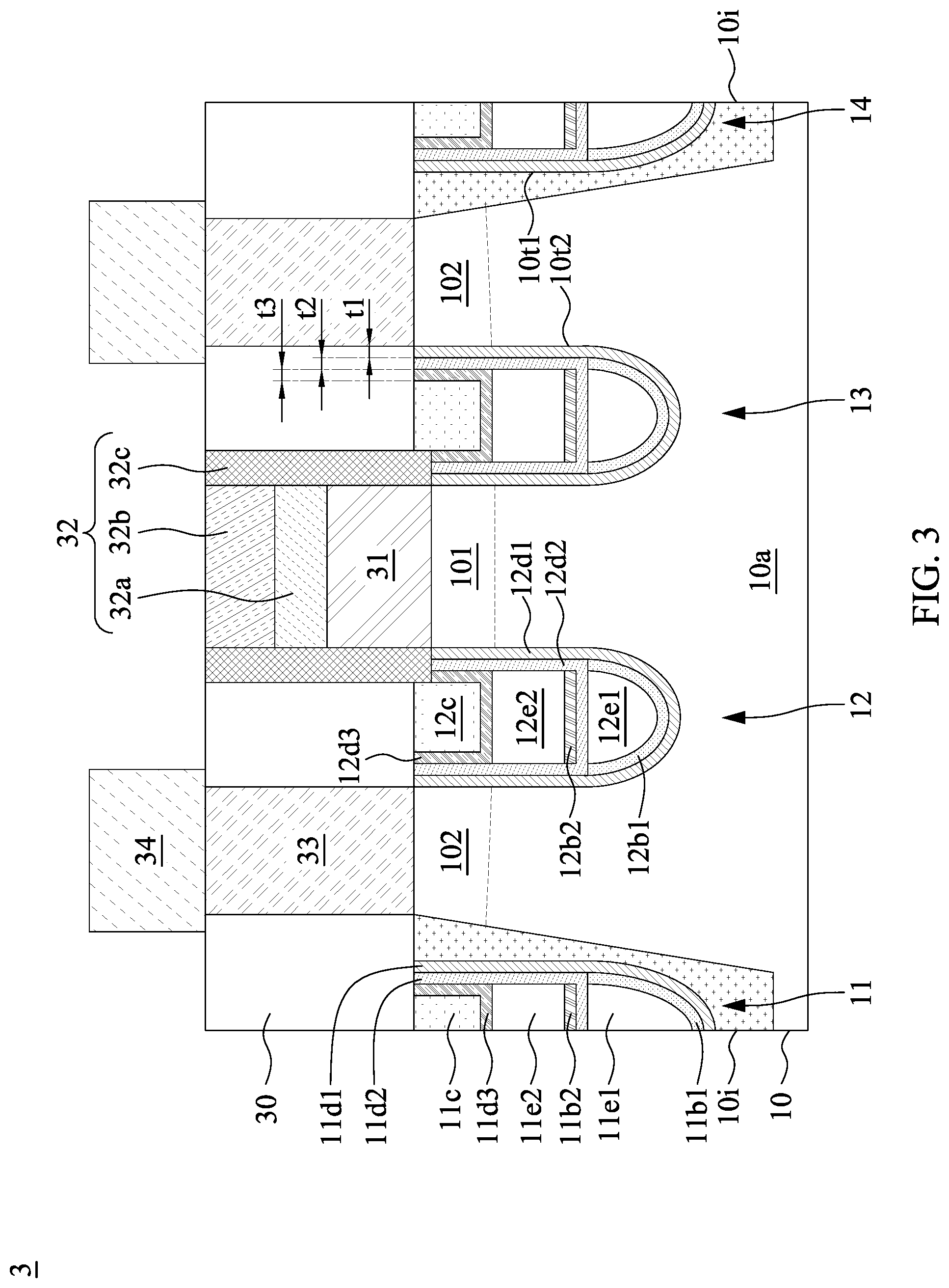 Patent US12317571 Figure 7 – Semiconductor device and method for manufacturing the same