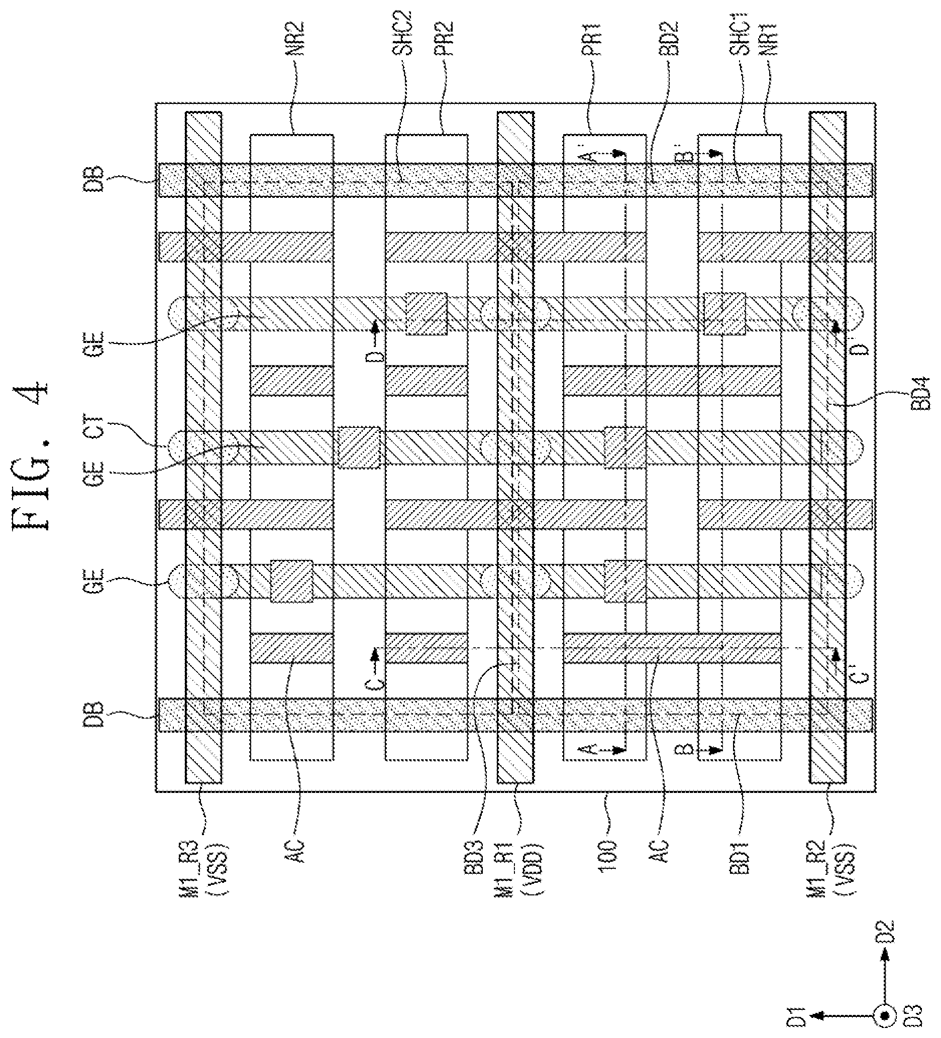 Patent US12317572 Figure 4 – Semiconductor device