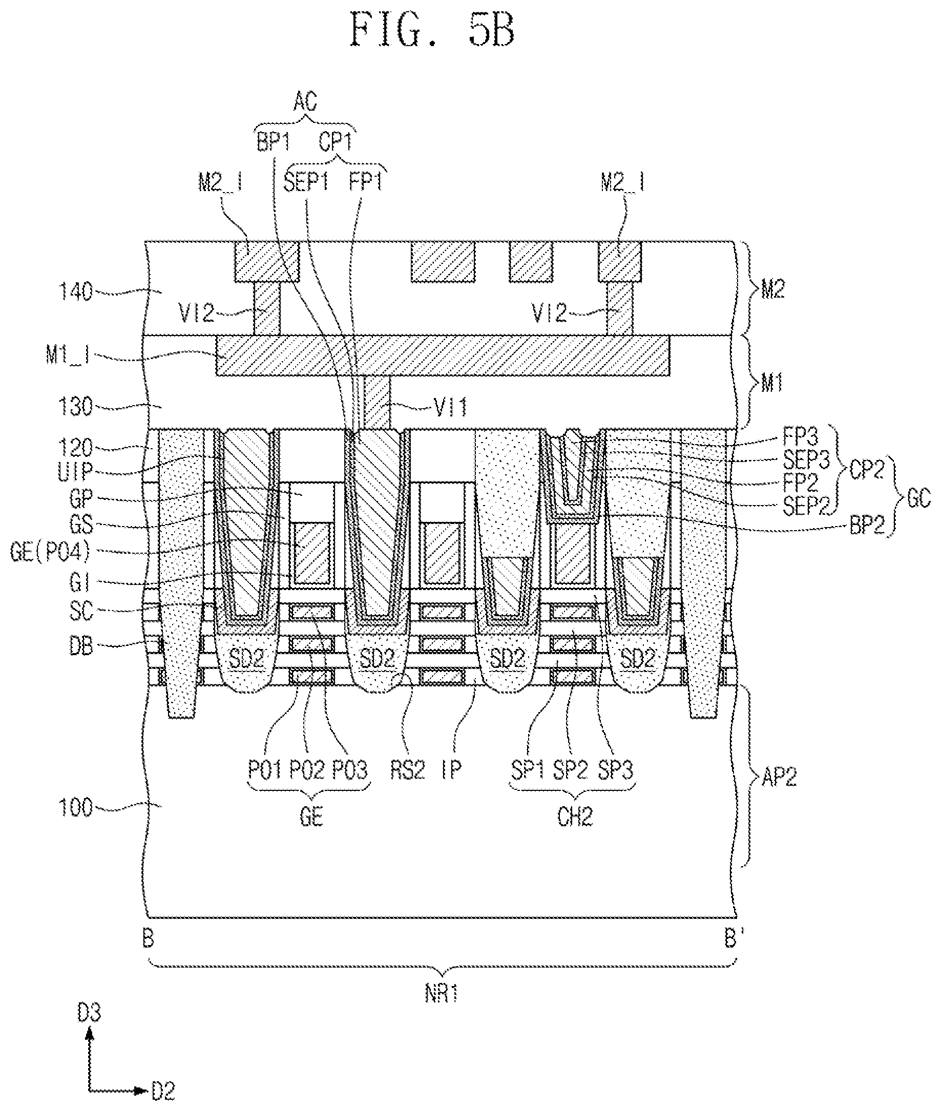 Patent US12317572 Figure 6 – Semiconductor device