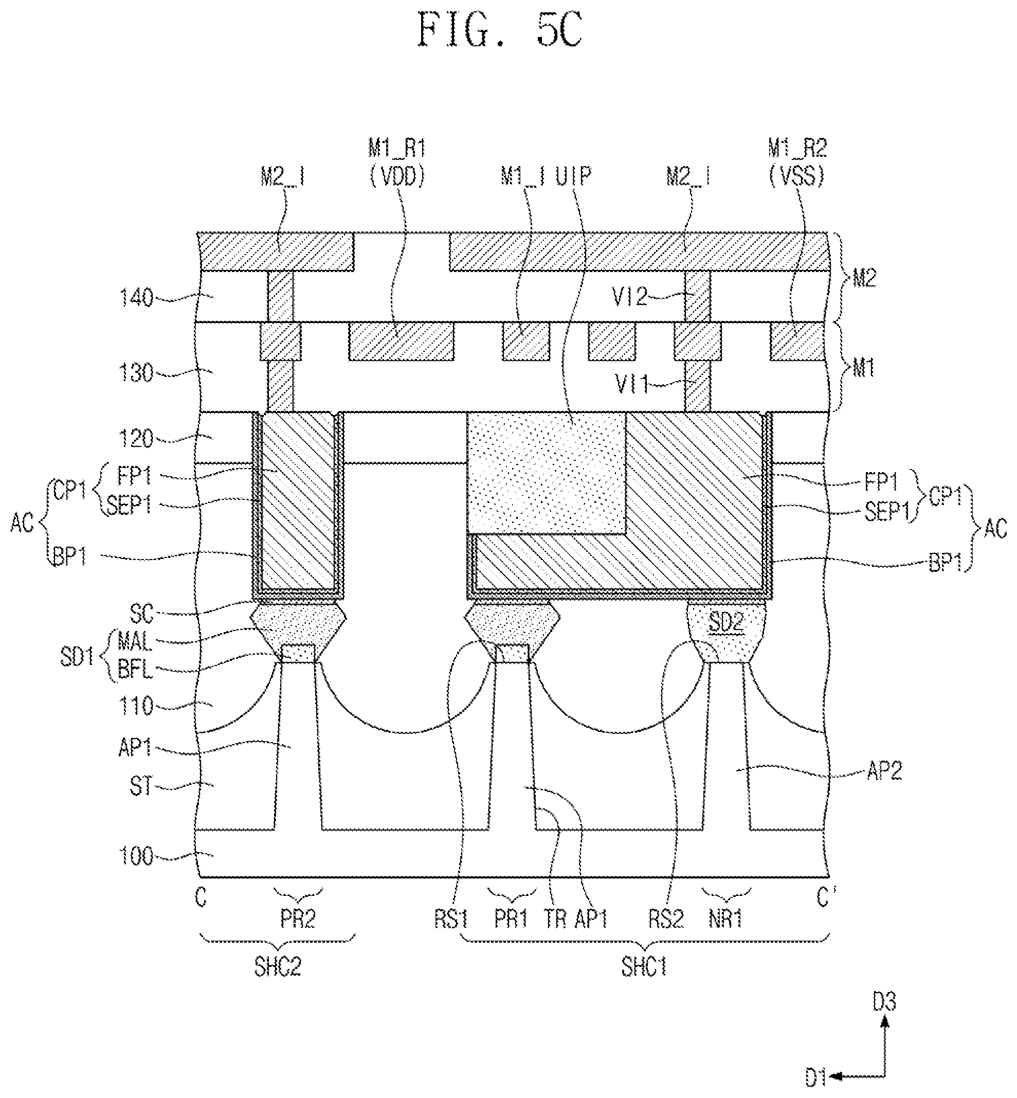 Patent US12317572 Figure 7 – Semiconductor device