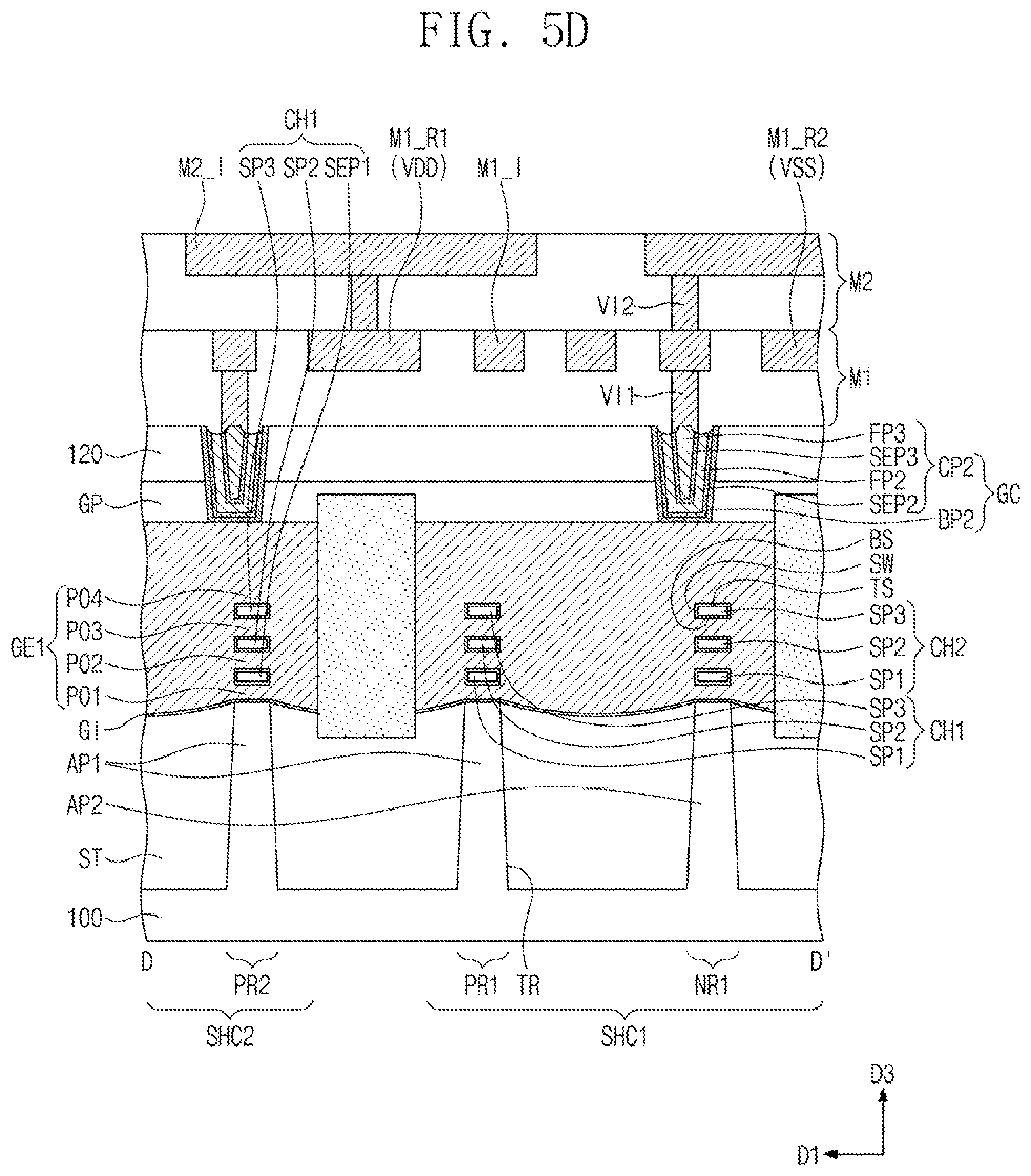 Patent US12317572 Figure 8 – Semiconductor device