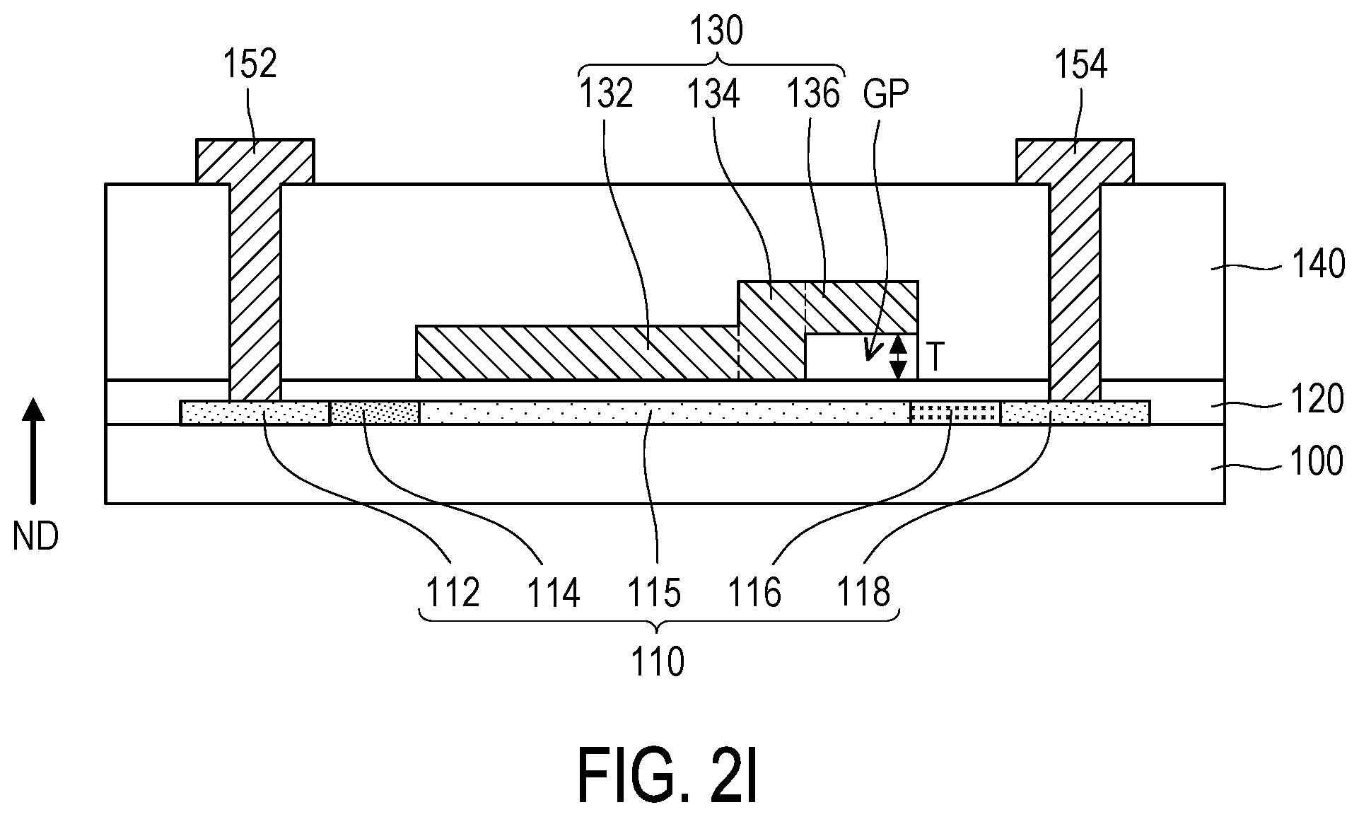 Patent US12317573 Figure 6 – Thin film transistor