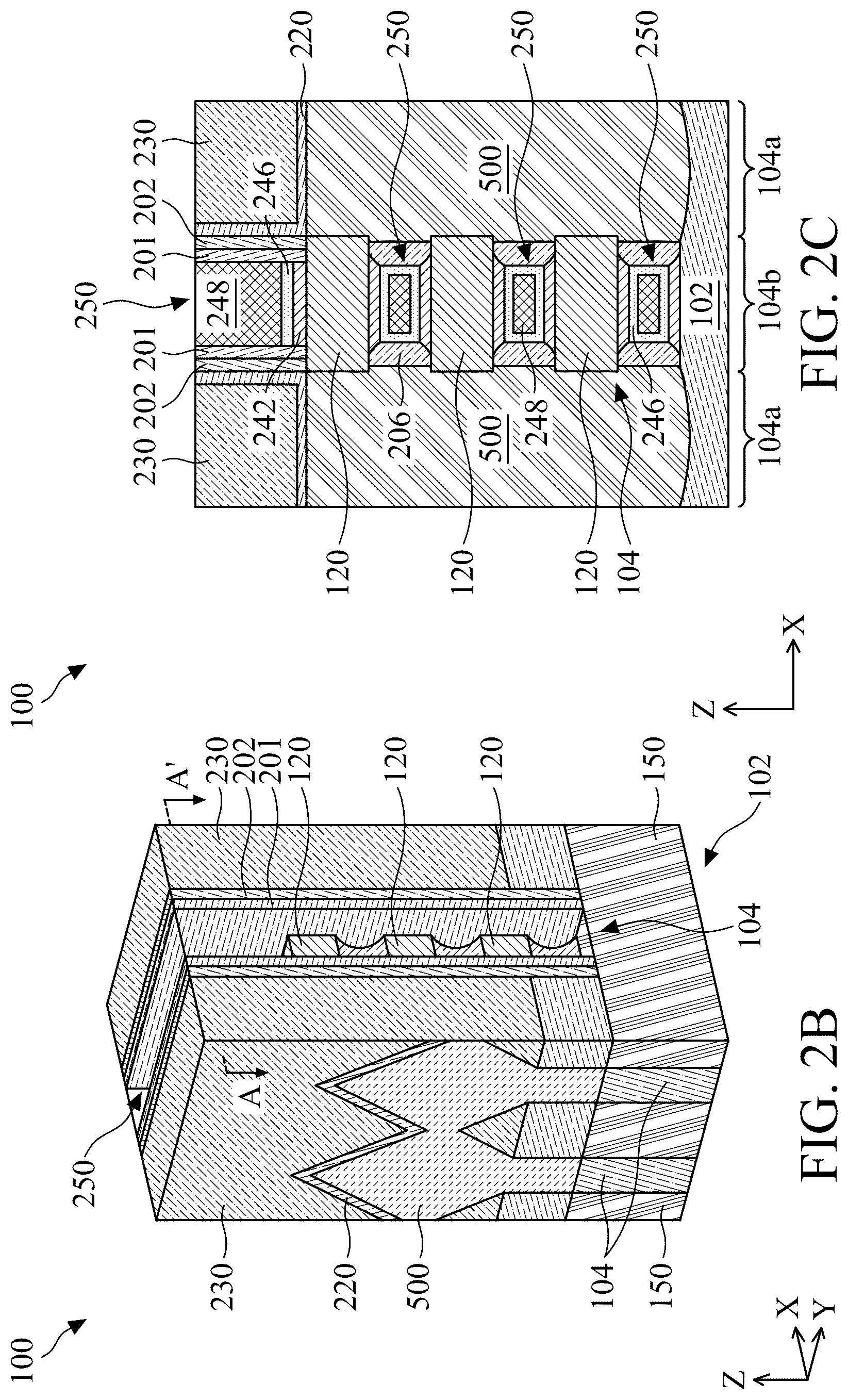Patent US12317574 Figure 3 – Device providing multiple threshold voltages and methods of making the same