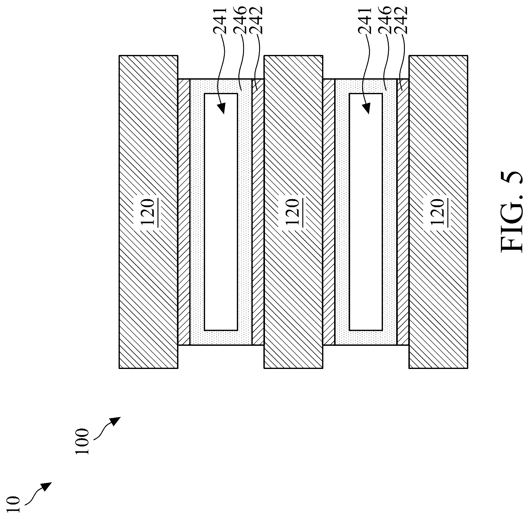 Patent US12317574 Figure 6 – Device providing multiple threshold voltages and methods of making the same