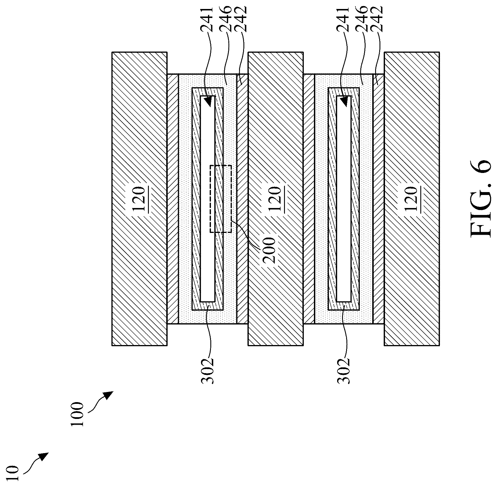 Patent US12317574 Figure 7 – Device providing multiple threshold voltages and methods of making the same