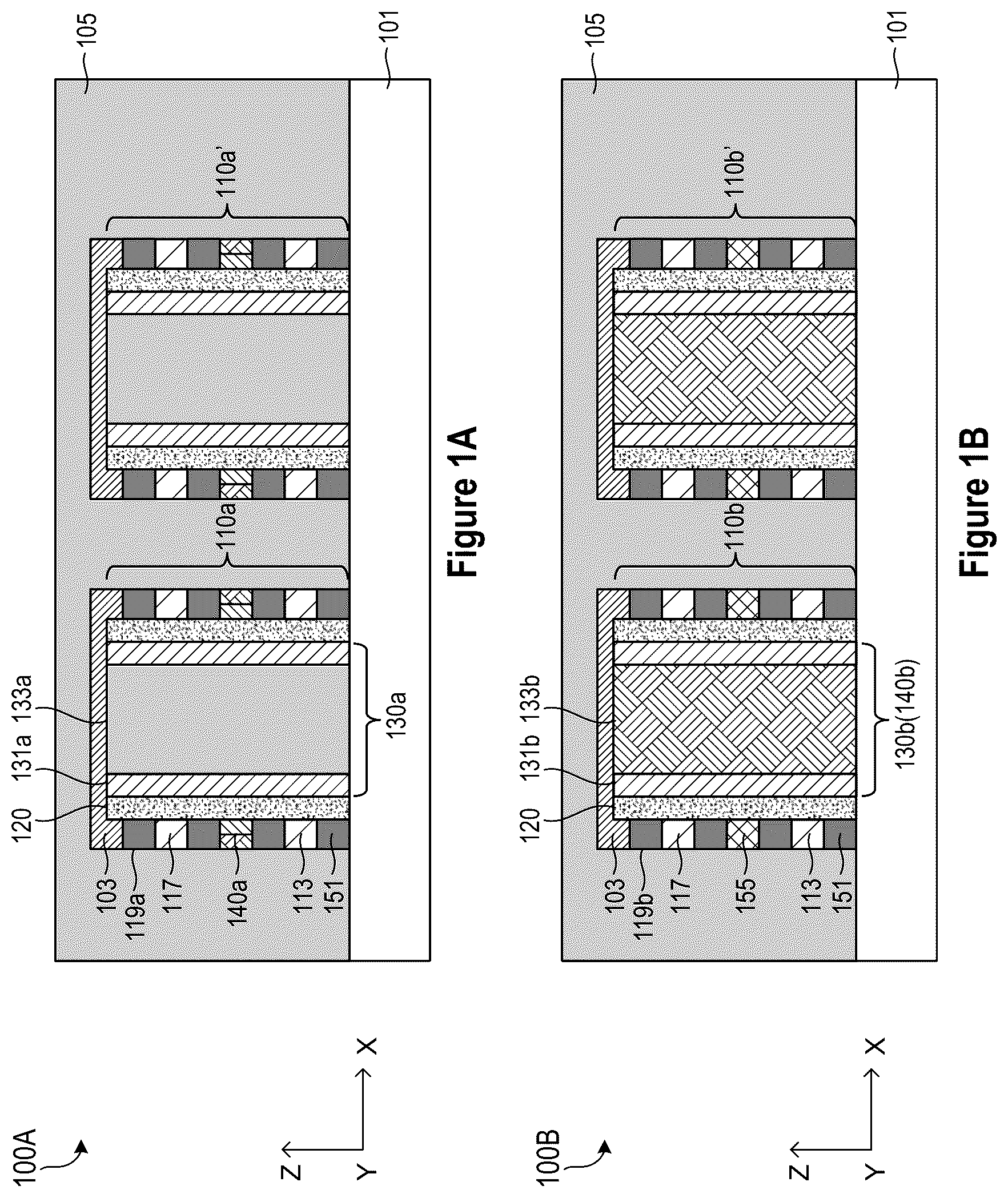 Patent US12317577 Figure 1 – 3D semiconductor device with 2D semiconductor material and method of forming the same