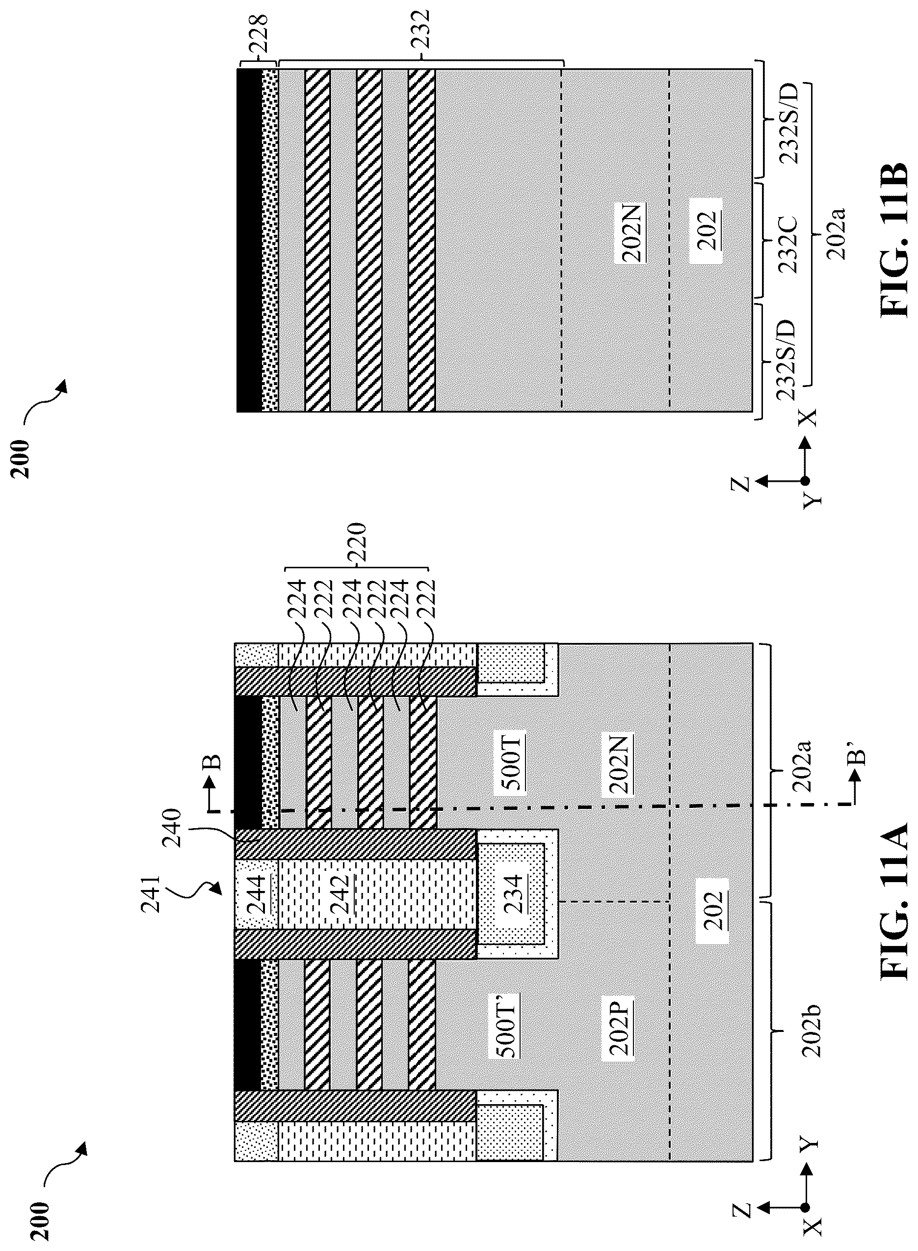 Patent US12317578 Figure 12 – Semiconductor devices with low leakage current and methods of fabricating the same