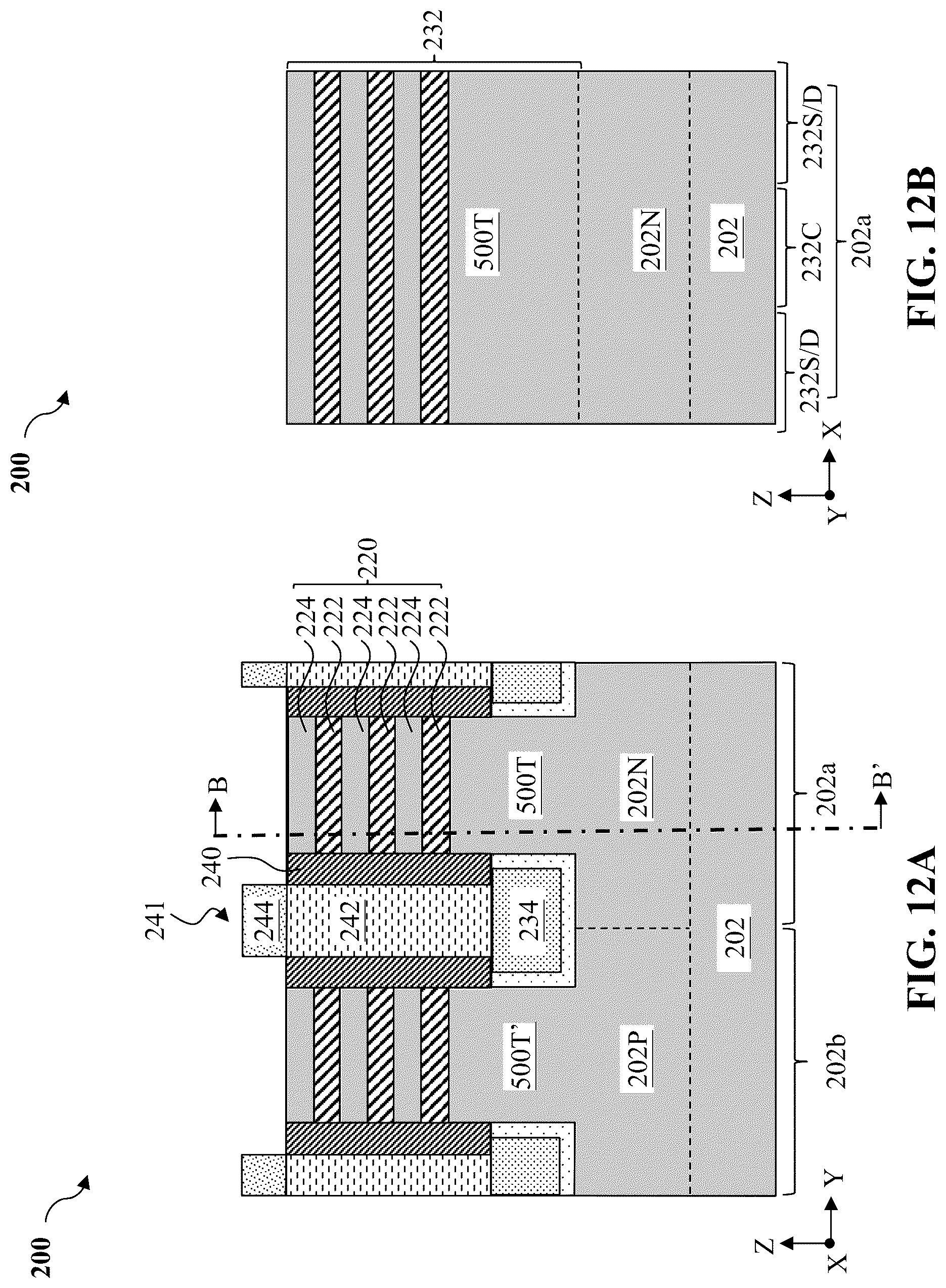 Patent US12317578 Figure 13 – Semiconductor devices with low leakage current and methods of fabricating the same