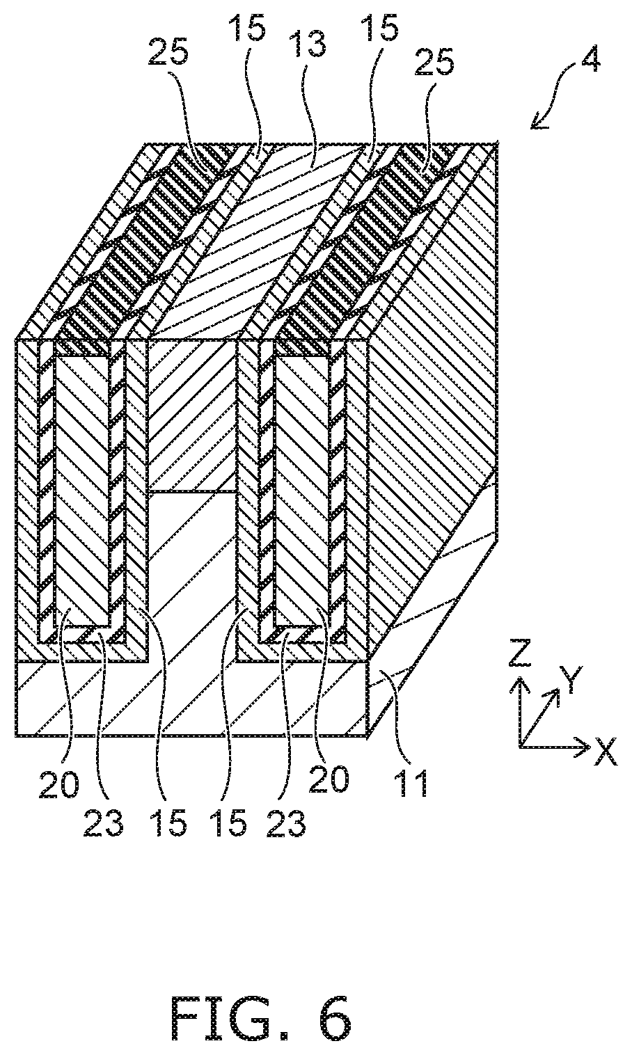 Patent US12317581 Figure 6 – Semiconductor device
