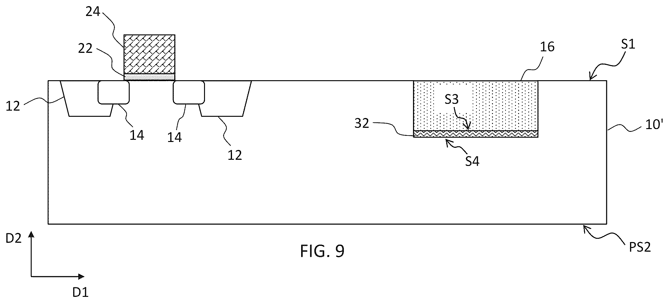 Patent US12317582 Figure 9 – Integrated circuit devices including a metal resistor and methods of forming the same