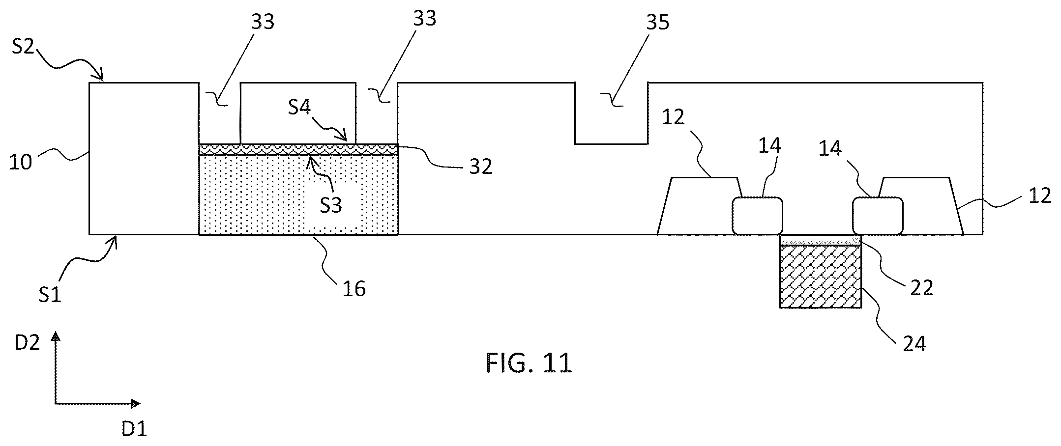 Patent US12317582 Figure 11 – Integrated circuit devices including a metal resistor and methods of forming the same