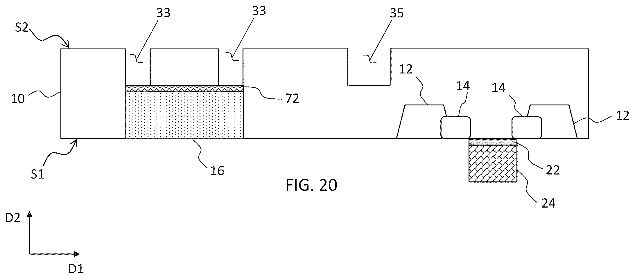 Patent US12317582 Figure 20 – Integrated circuit devices including a metal resistor and methods of forming the same