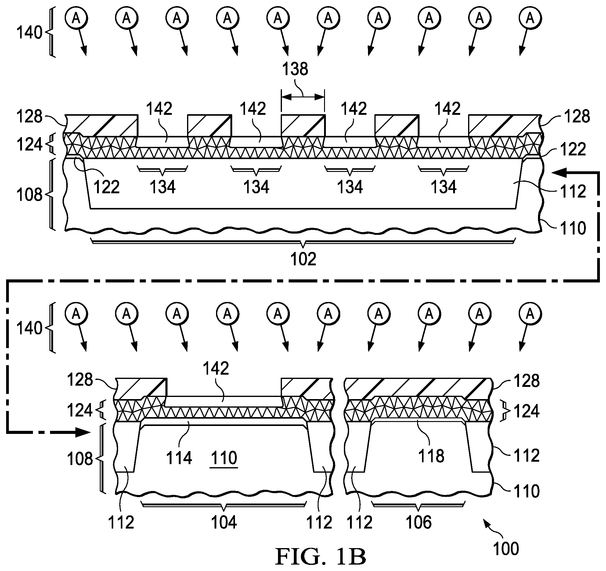 Patent US12317583 Figure 2 – Semiconductor device with low noise transistor and low temperature coefficient resistor