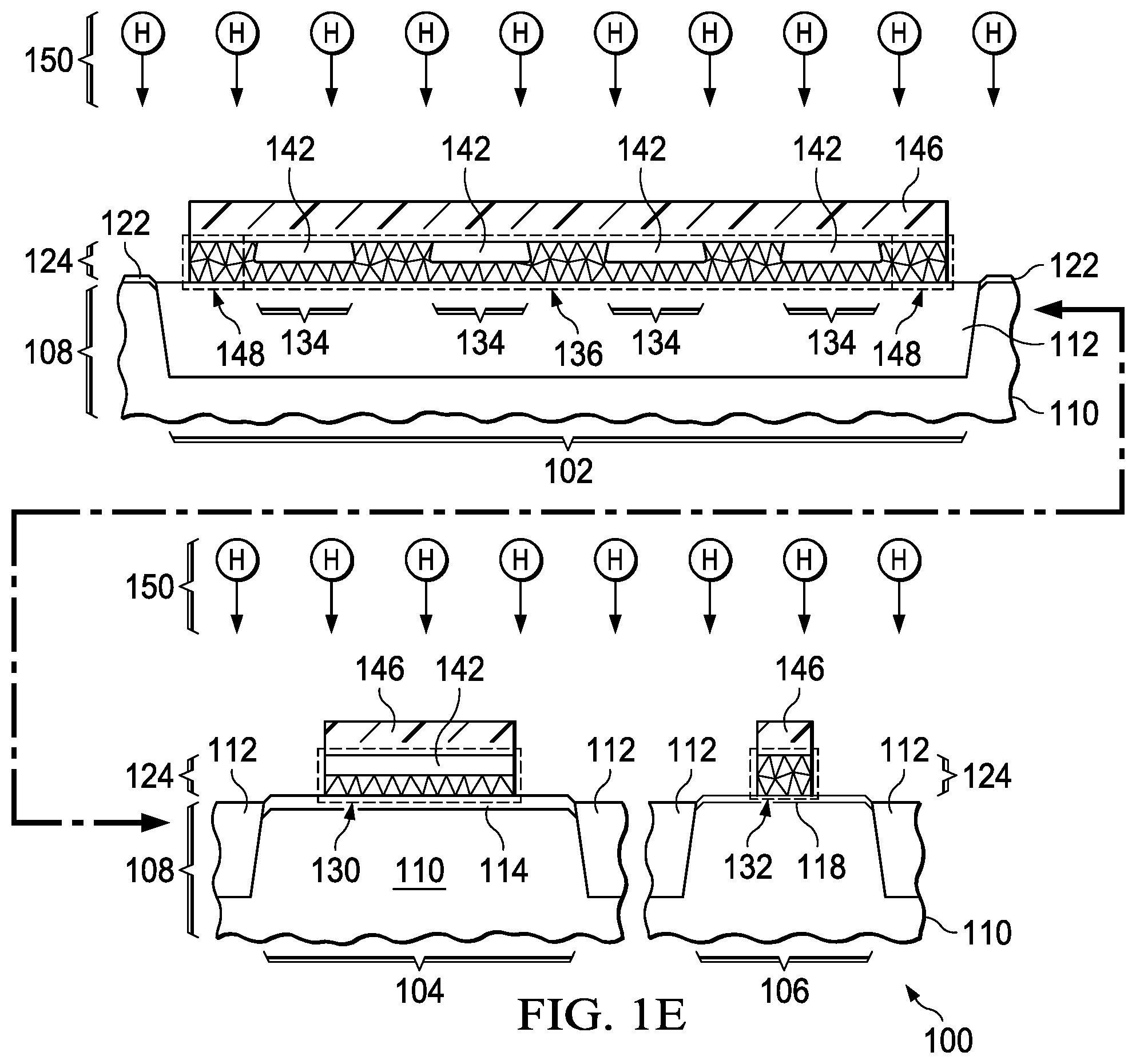 Patent US12317583 Figure 5 – Semiconductor device with low noise transistor and low temperature coefficient resistor