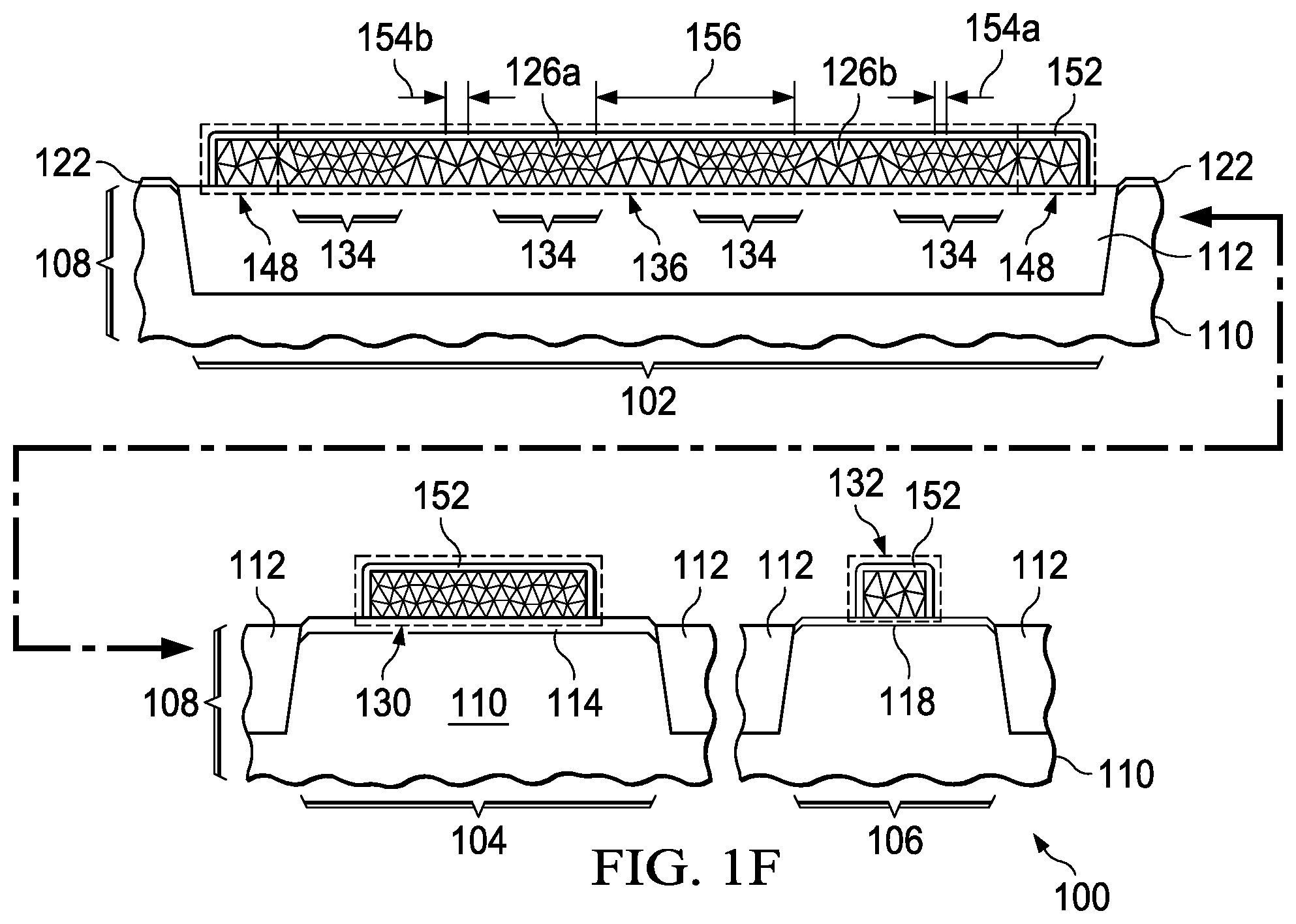Patent US12317583 Figure 6 – Semiconductor device with low noise transistor and low temperature coefficient resistor