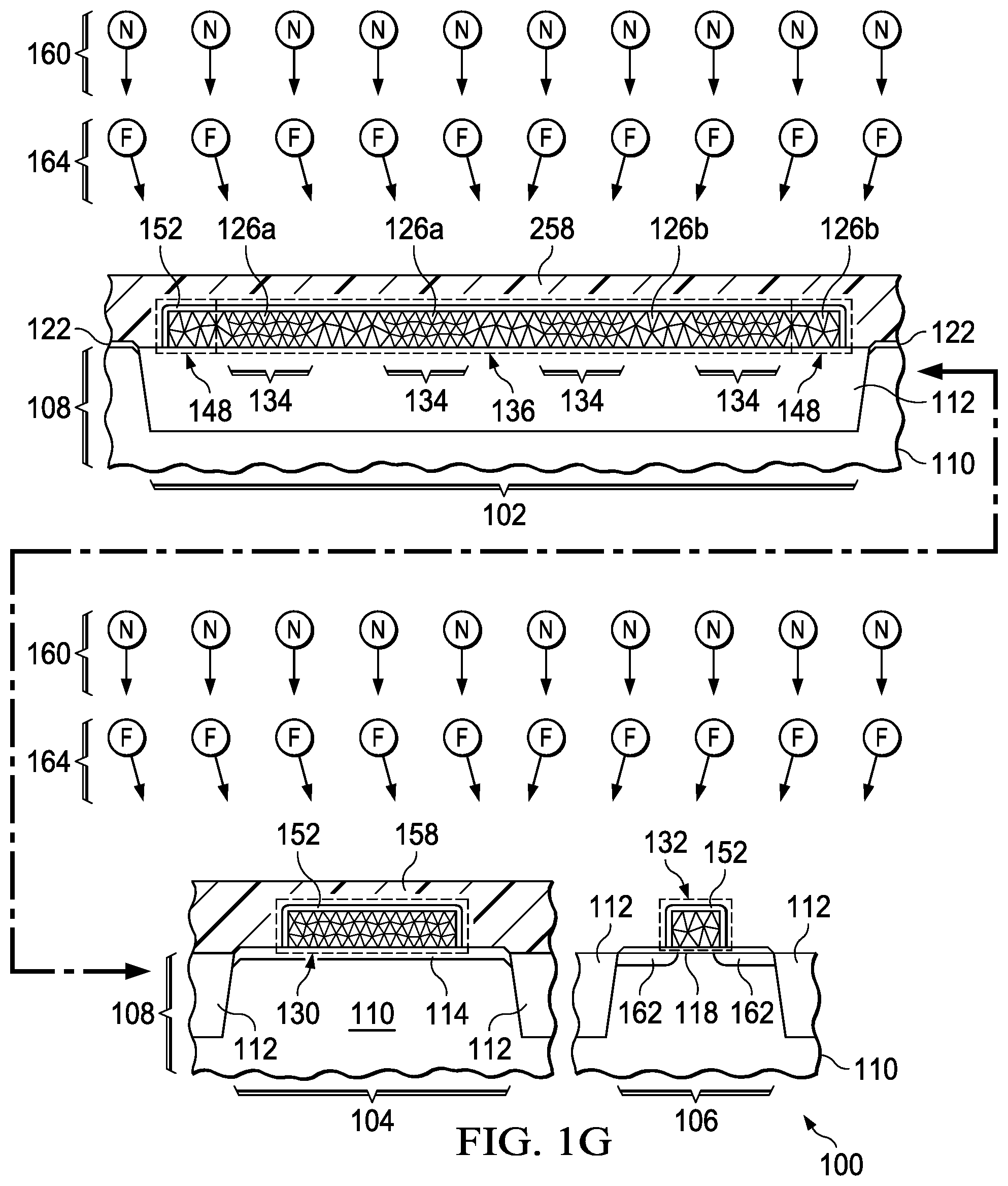 Patent US12317583 Figure 7 – Semiconductor device with low noise transistor and low temperature coefficient resistor