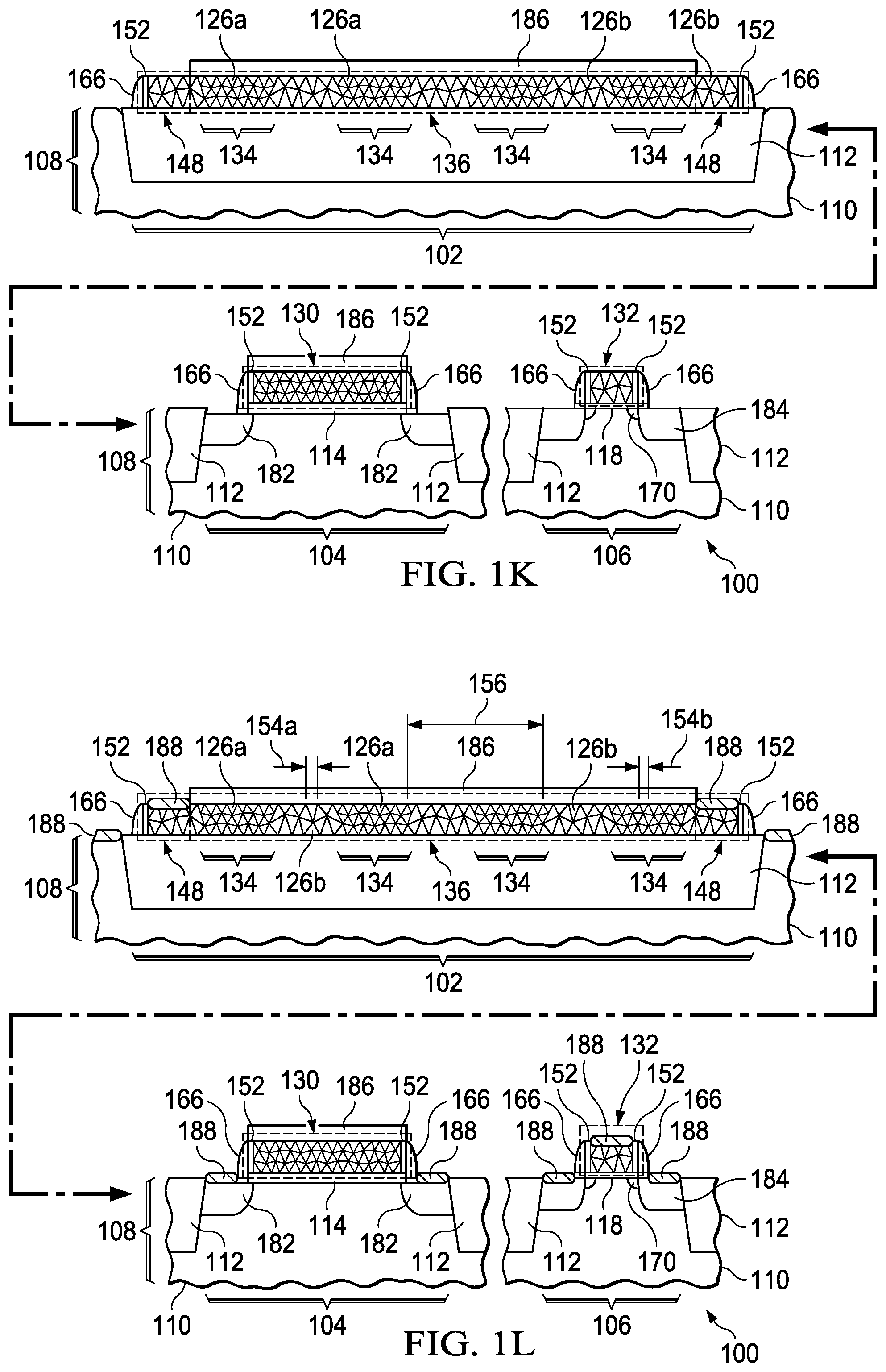 Patent US12317583 Figure 11 – Semiconductor device with low noise transistor and low temperature coefficient resistor