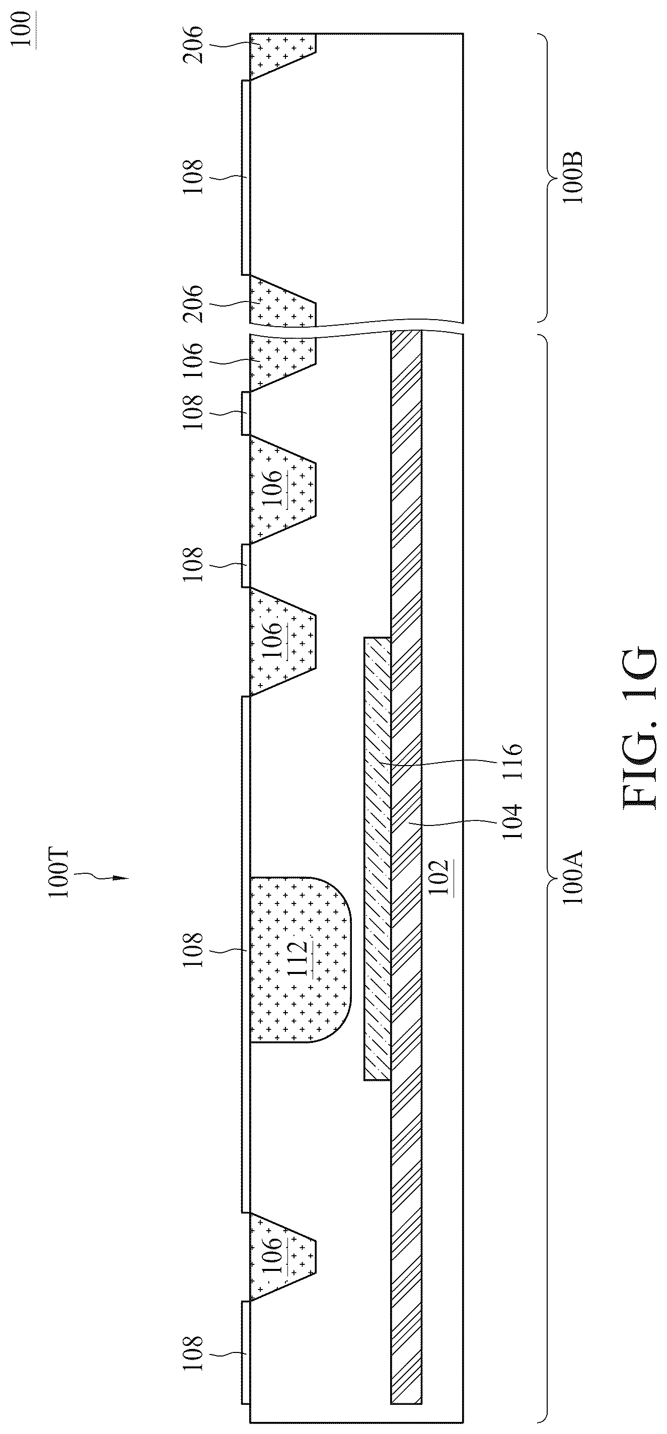 Patent US12317584 Figure 7 – Method of forming high voltage transistor and structure resulting therefrom