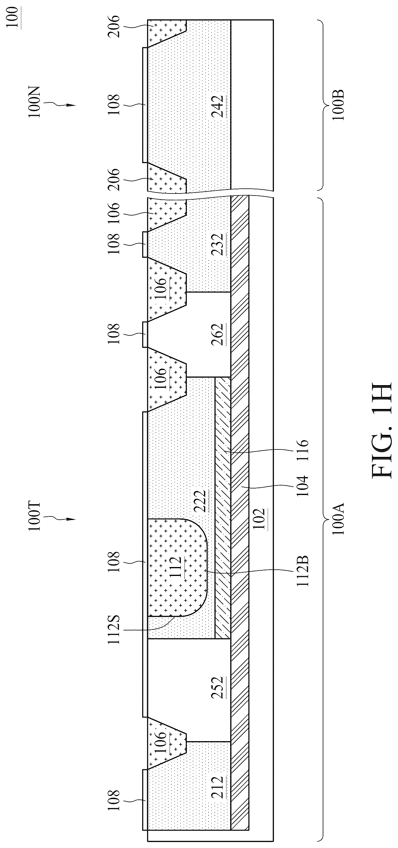 Patent US12317584 Figure 8 – Method of forming high voltage transistor and structure resulting therefrom