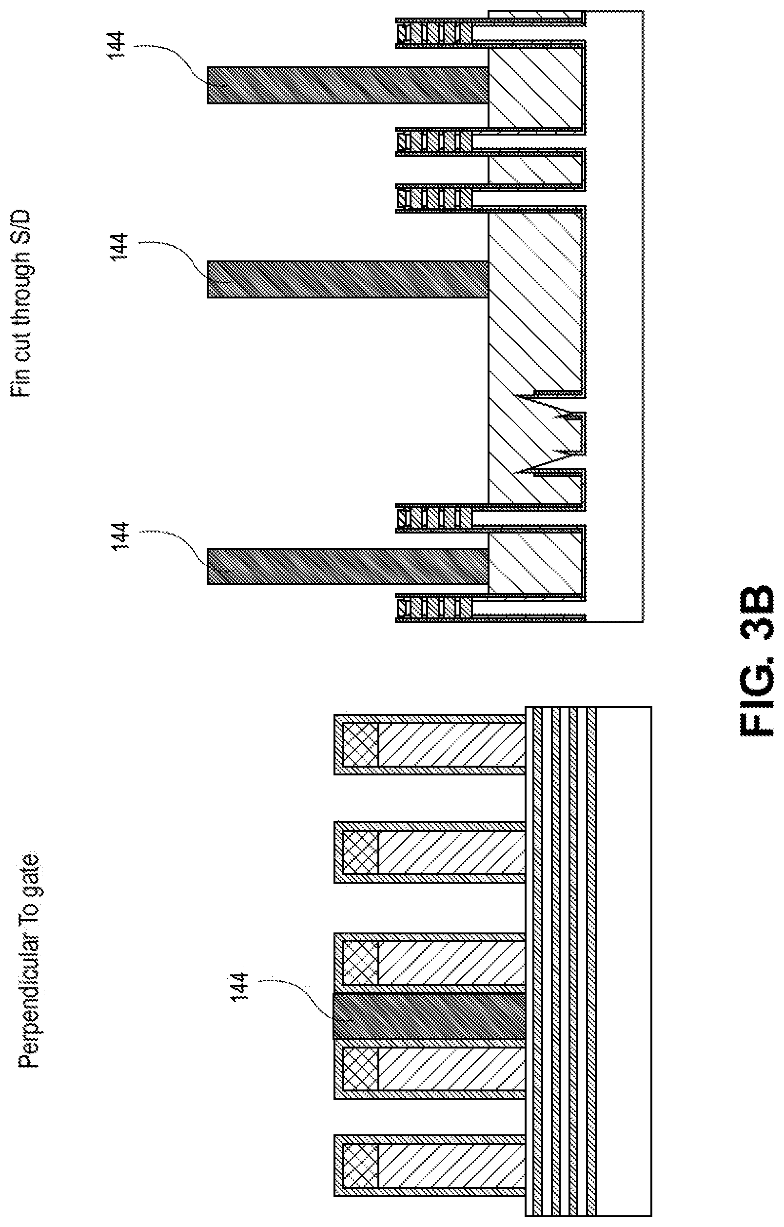 Patent US12317585 Figure 6 – Adjacent gate-all-around integrated circuit structures having non-merged epitaxial source or drain regions