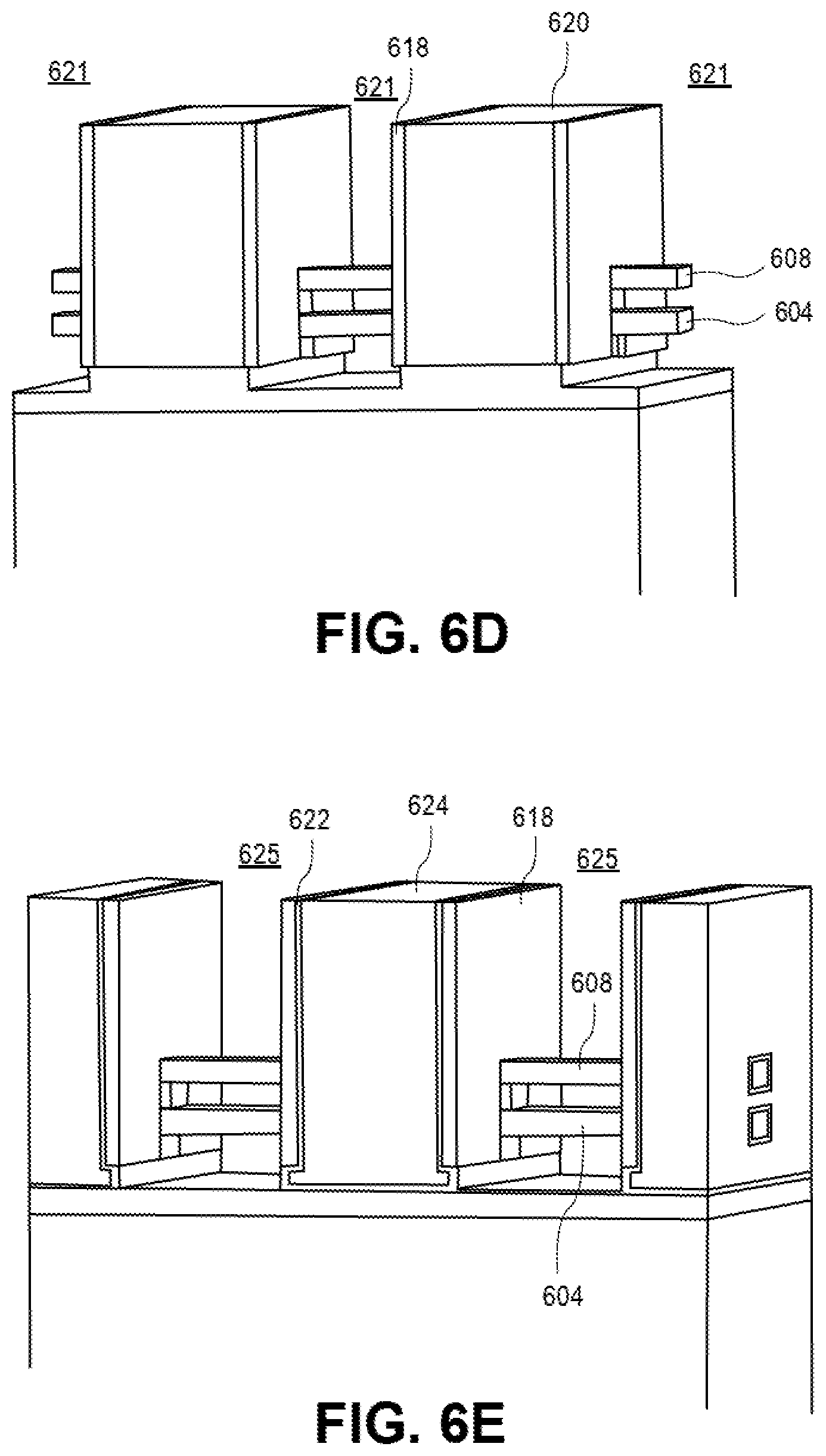 Patent US12317585 Figure 11 – Adjacent gate-all-around integrated circuit structures having non-merged epitaxial source or drain regions