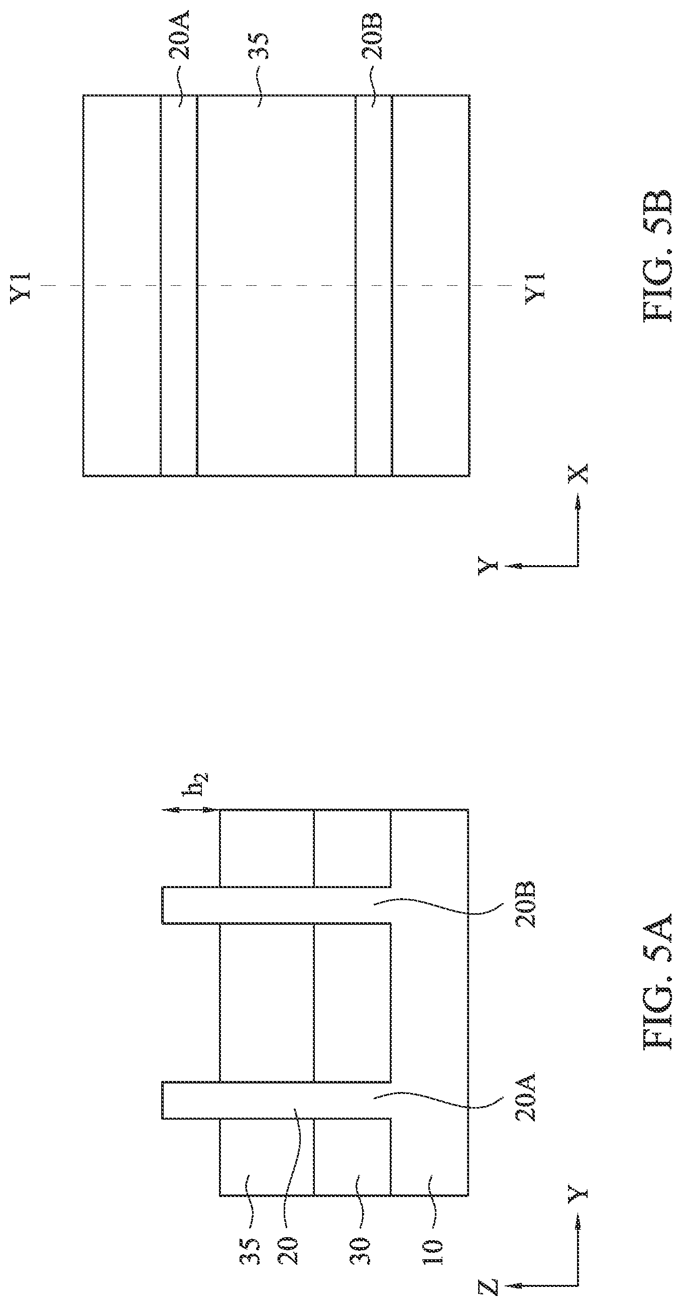 Patent US12317586 Figure 5 – Semiconductor device having fin structures with unequal channel heights and manufacturing method thereof