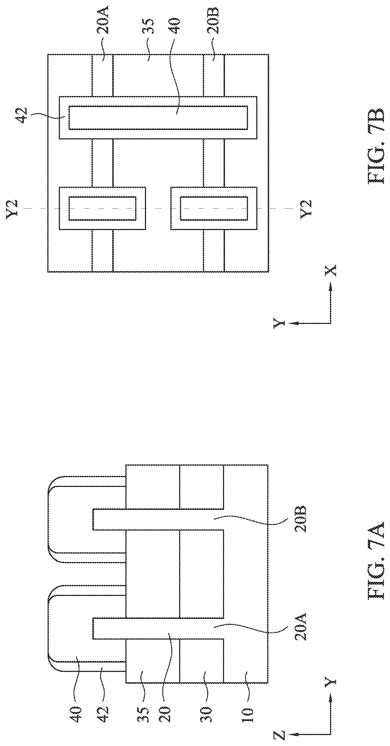 Patent US12317586 Figure 7 – Semiconductor device having fin structures with unequal channel heights and manufacturing method thereof