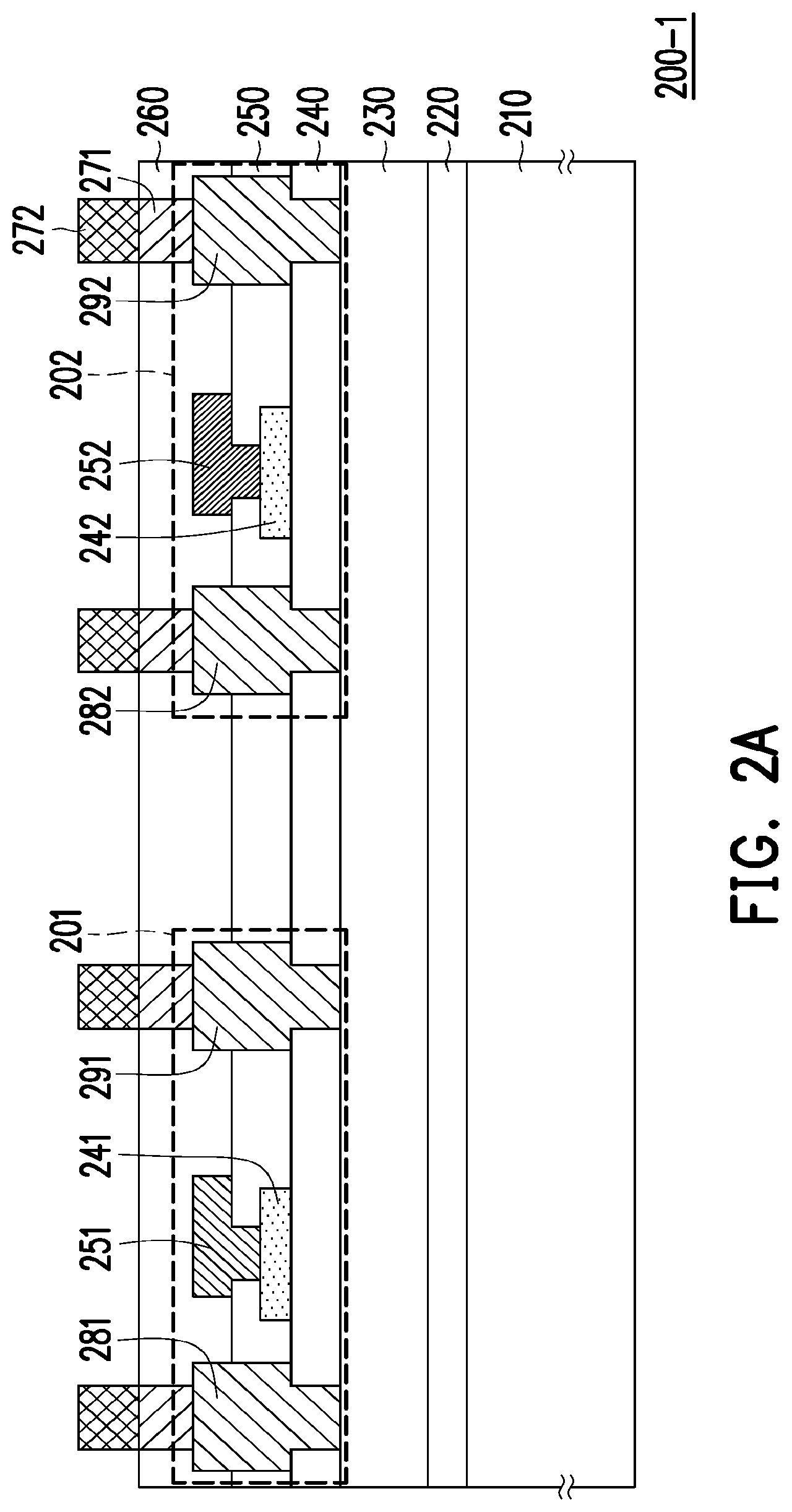 Patent US12317587 Figure 2 – Apparatus and circuits including transistors with different threshold voltages and methods of fabricating the same