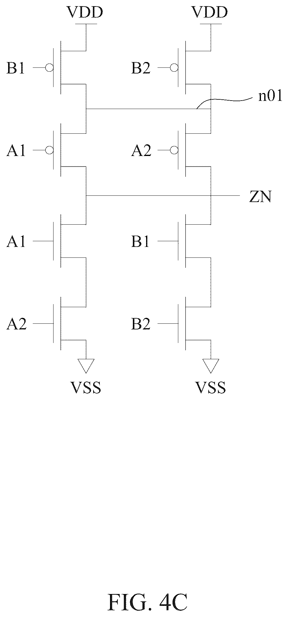 Patent US12317589 Figure 7 – Power rail and signal conducting line arrangement