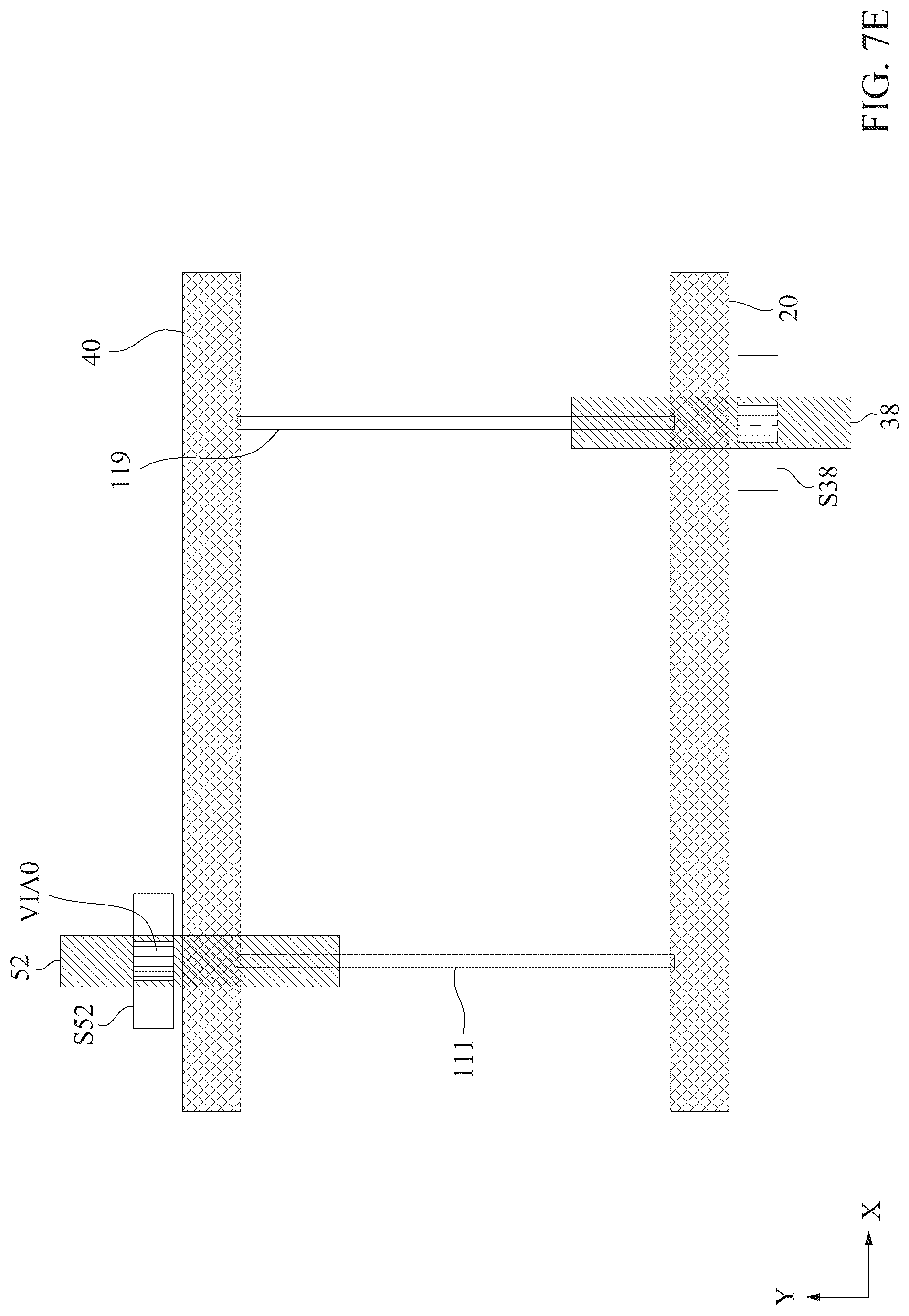 Patent US12317589 Figure 16 – Power rail and signal conducting line arrangement