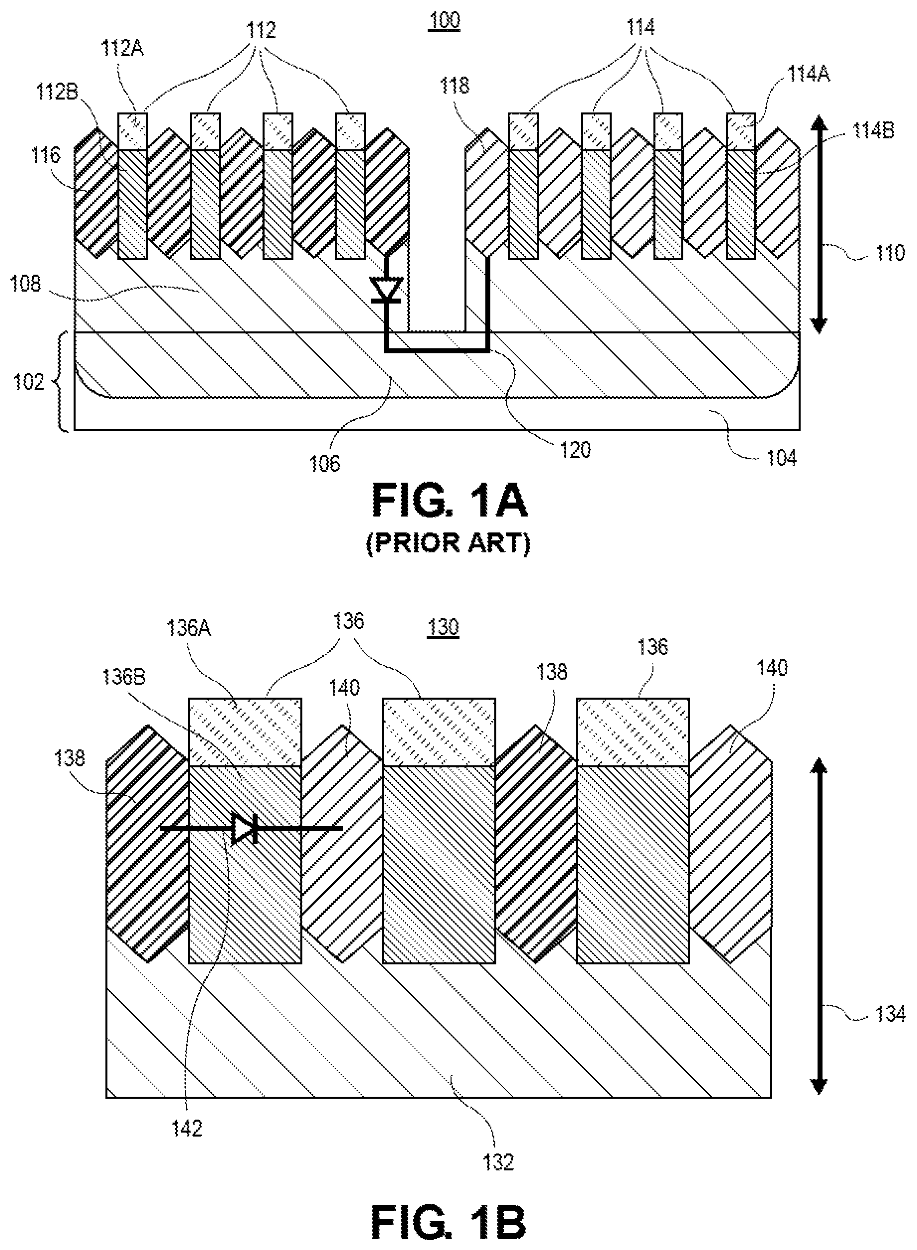 Patent US12317590 — Substrate-free integrated circuit structures — Figure 1