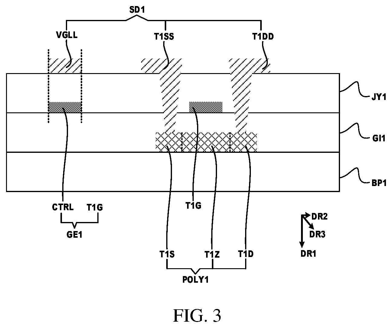 Patent US12317592 Figure 2 – Display panel and display device