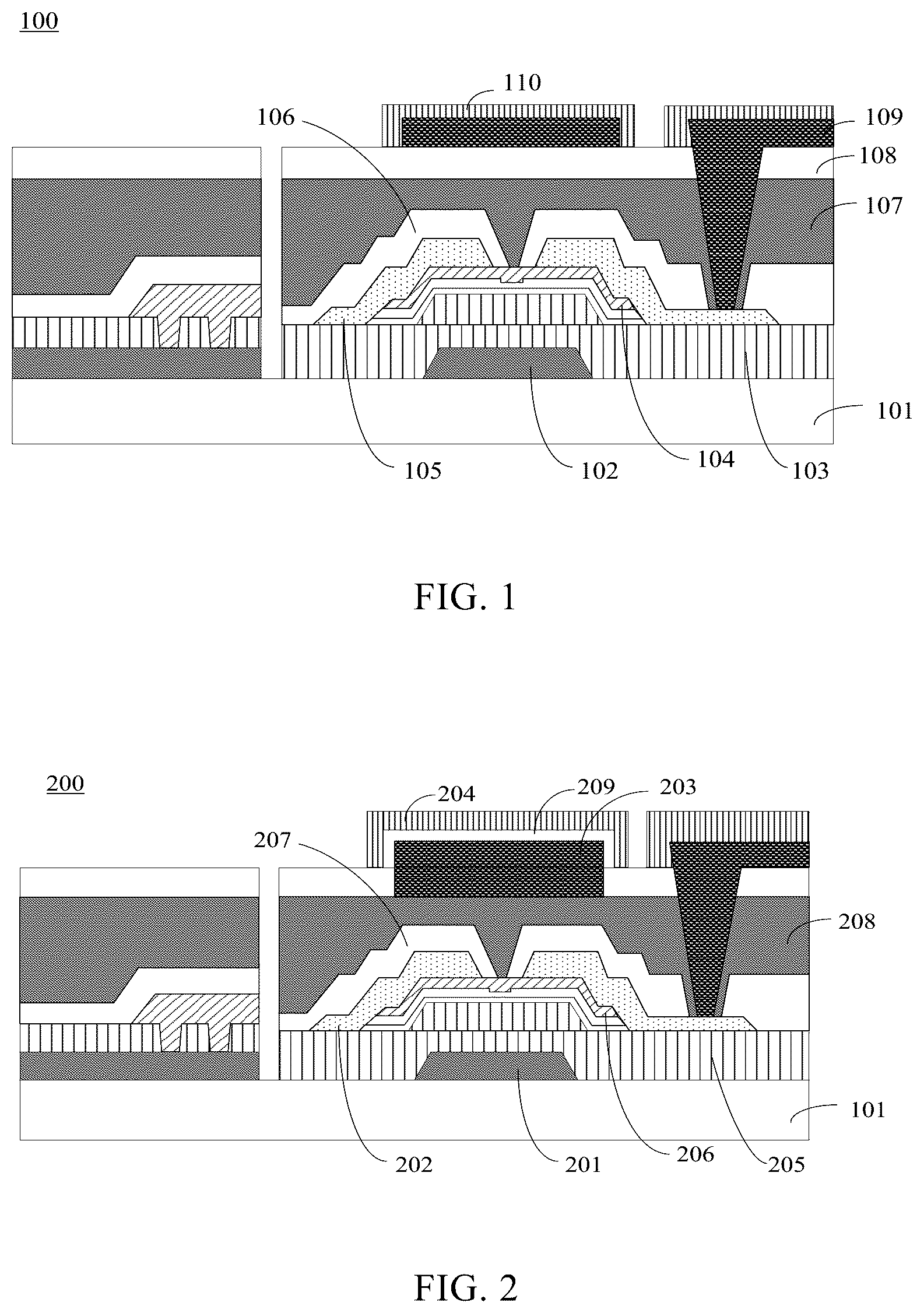 Patent US12317594 Figure 1 – Array substrate, manufacturing method of array substrate, and electronic paper display device