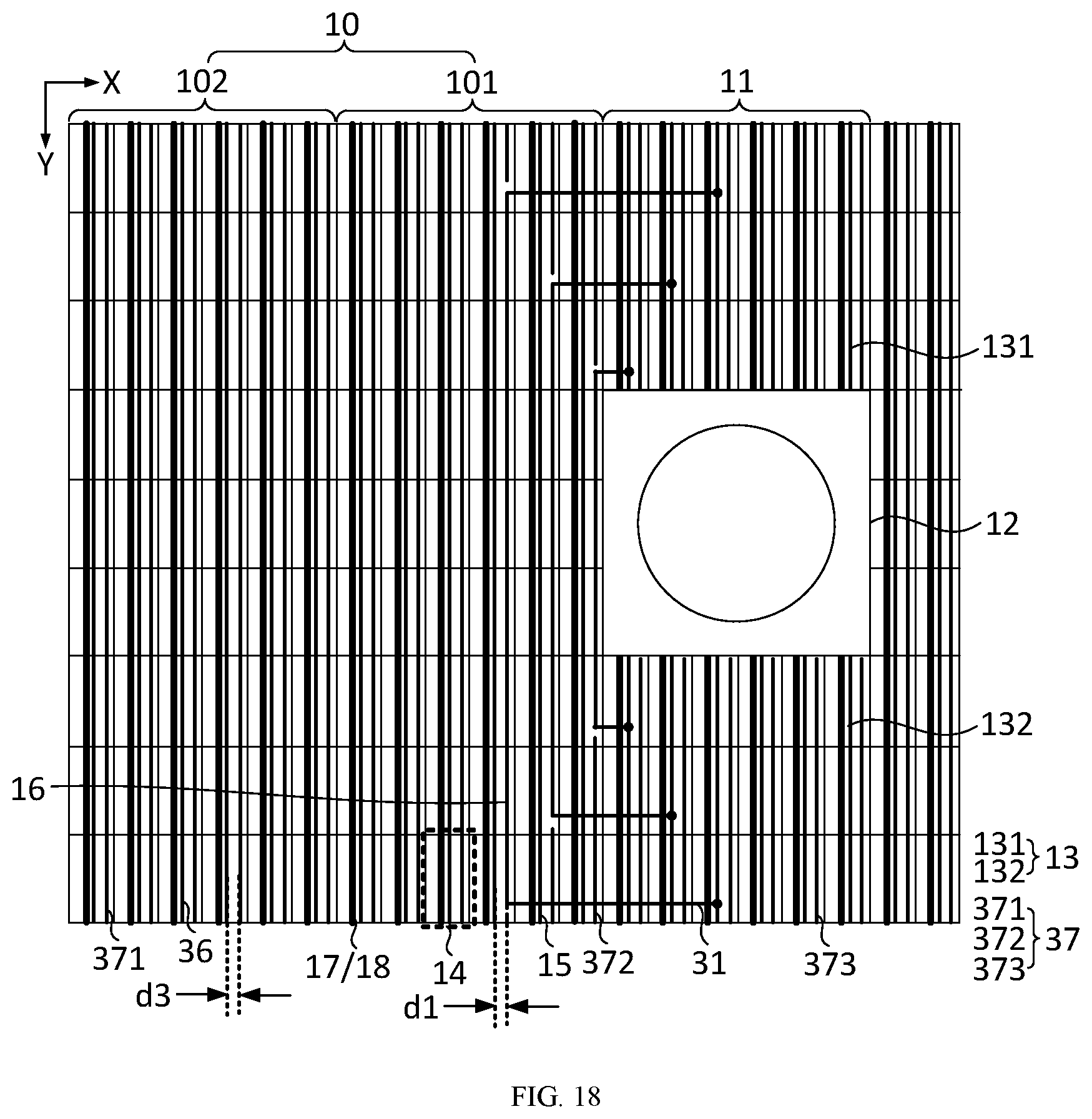Patent US12317597 Figure 15 – Display panel and display device