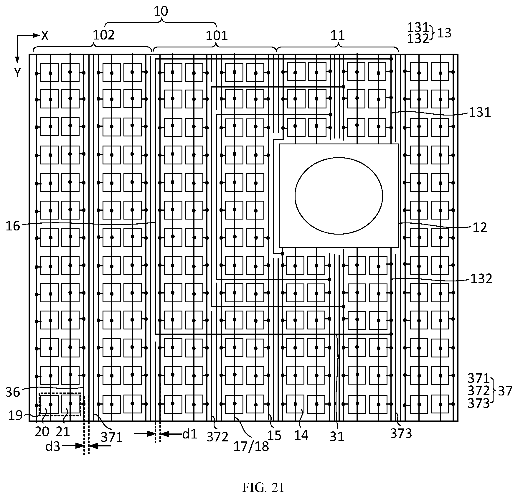 Patent US12317597 Figure 18 – Display panel and display device