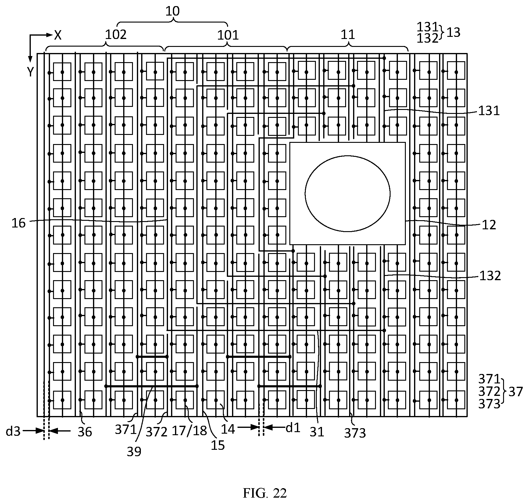 Patent US12317597 Figure 19 – Display panel and display device