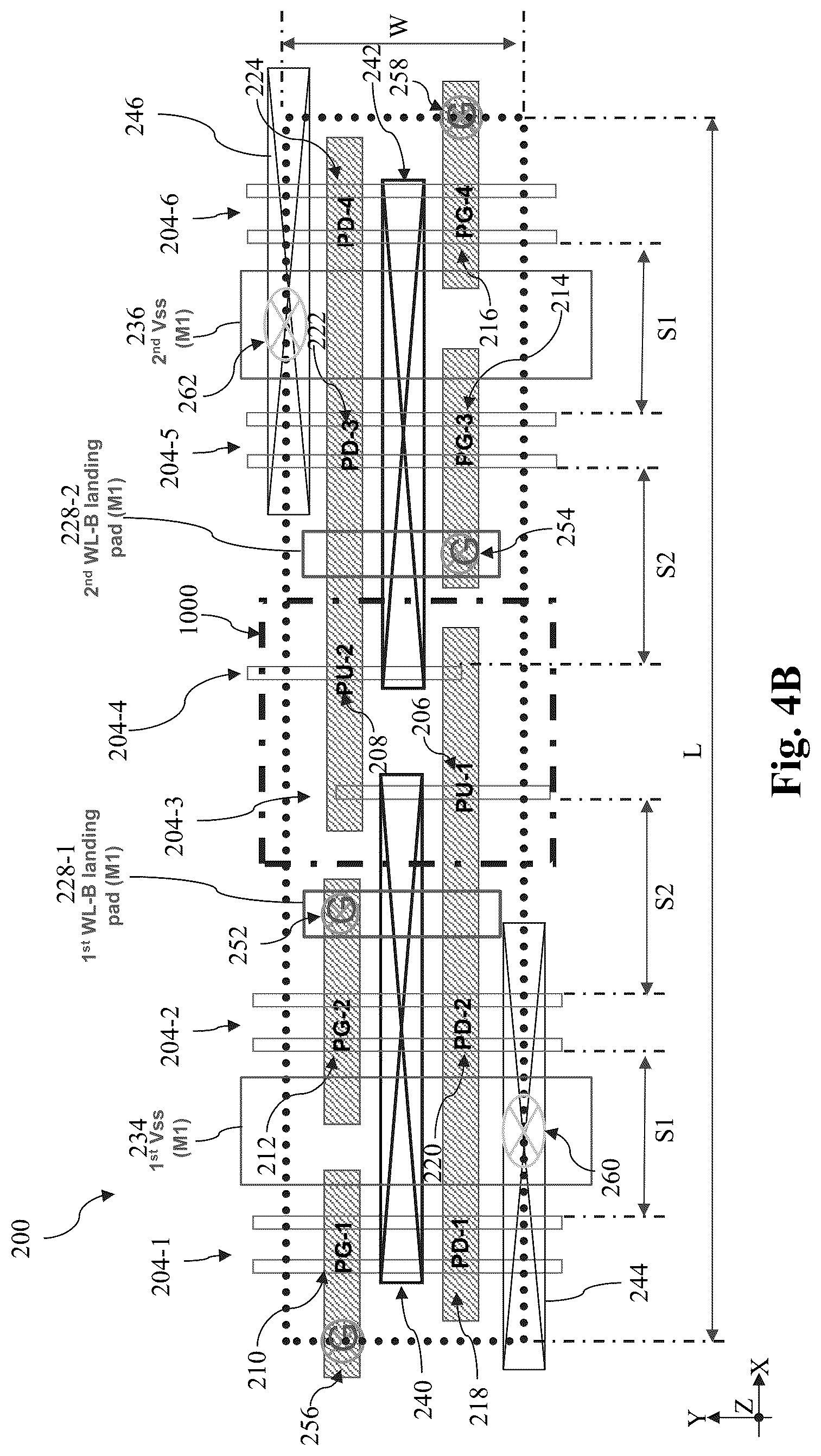 Patent US12317601 Figure 5 – Dual-port SRAM structure