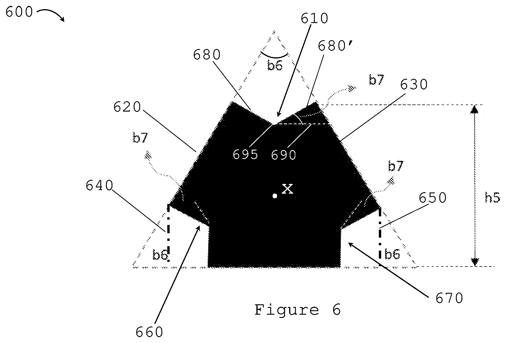 Patent US12317609 Figure 6 – Method of forming a device structure